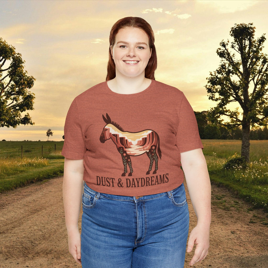 Heather Clay | Dust & Daydreams — Desert Donkey Jersey T-Shirt | T-Shirt