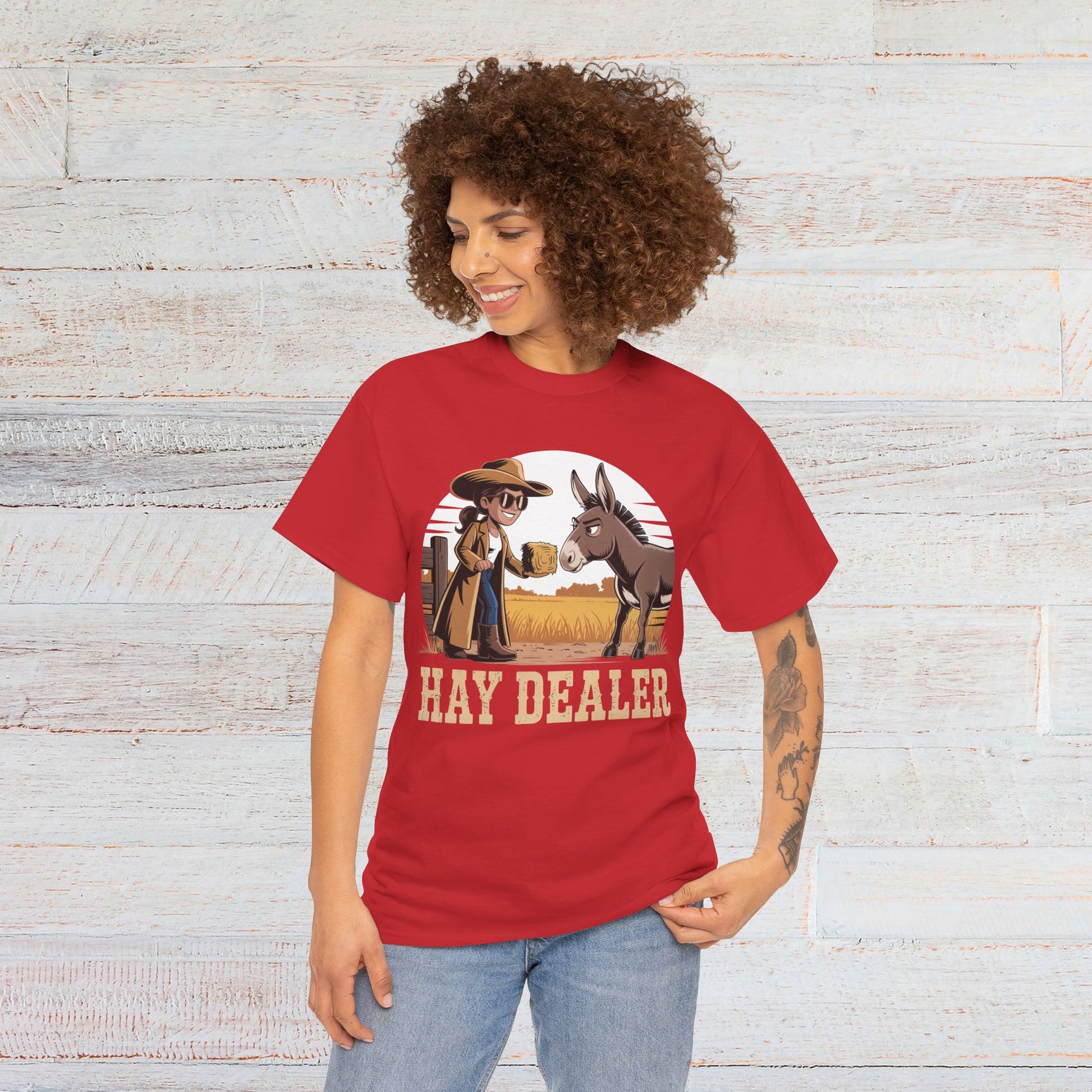 Hay Dealer Unisex Heavy Cotton Tee