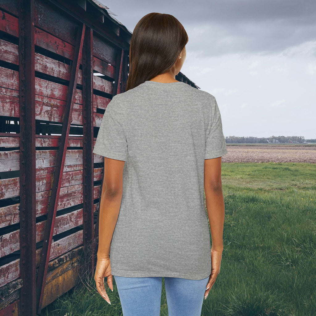 Ask Me About My Ass Floral Unisex Jersey Short Sleeve Tee