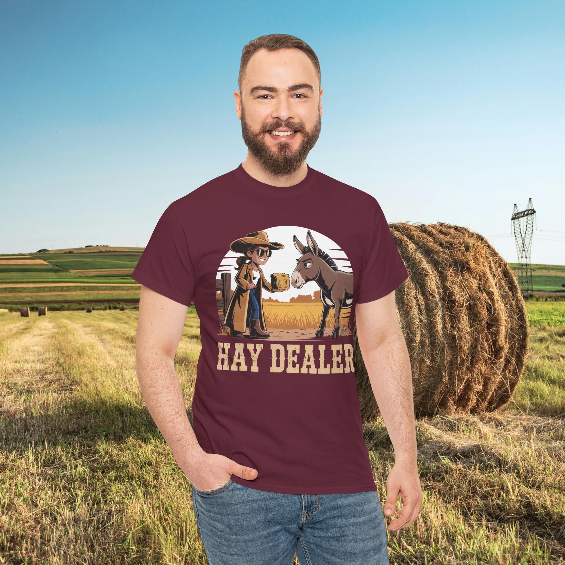Hay Dealer Unisex Heavy Cotton Tee