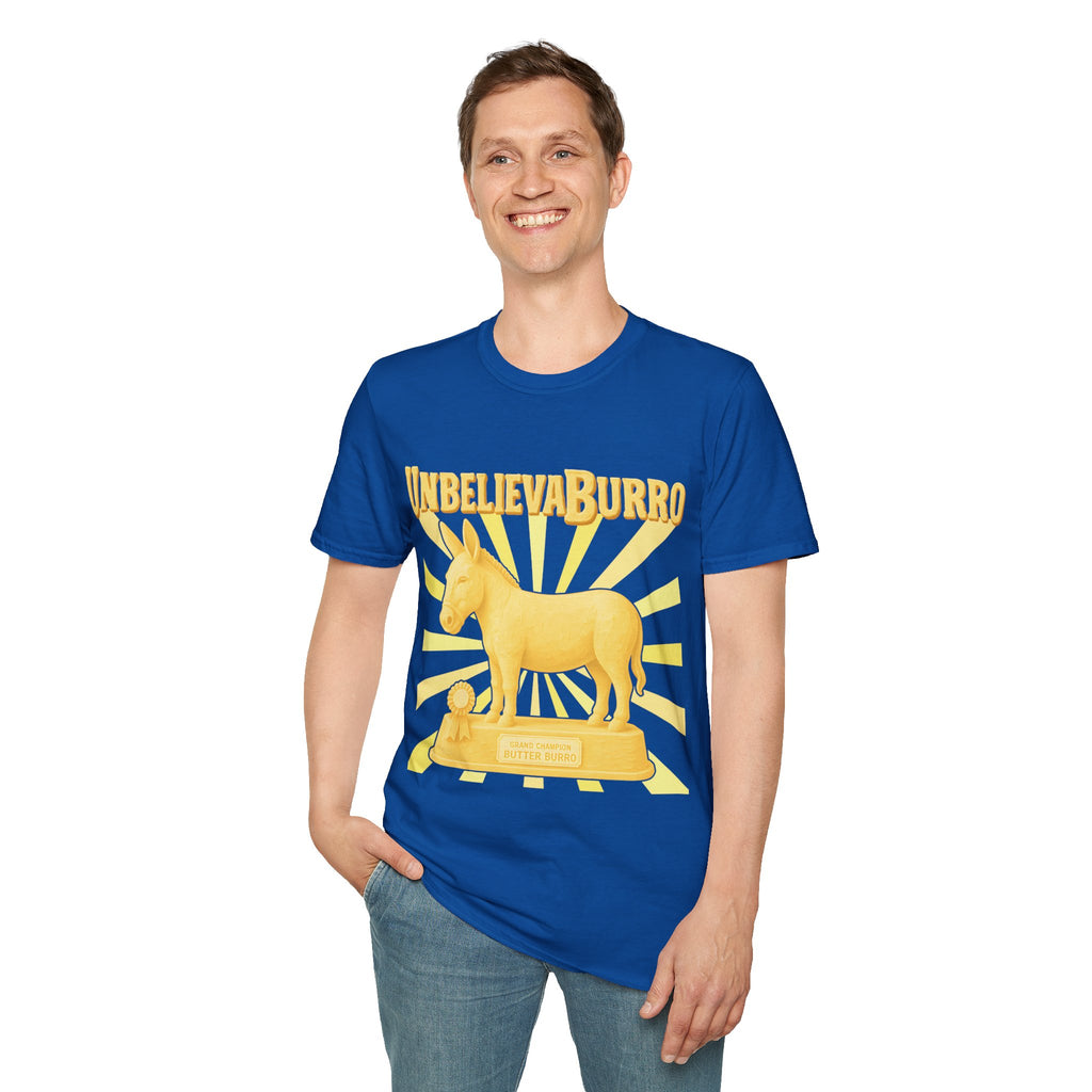 UnbelievaBurro Grand Champion Butter Burro Unisex T-Shirt