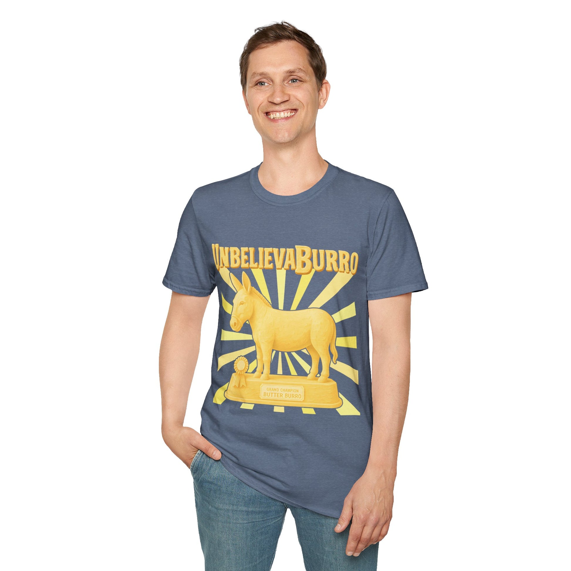 UnbelievaBurro Grand Champion Butter Burro Unisex T-Shirt