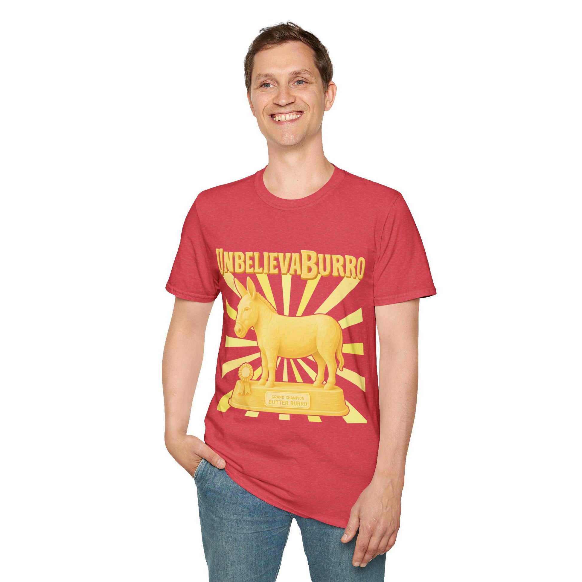 UnbelievaBurro Grand Champion Butter Burro Unisex T-Shirt