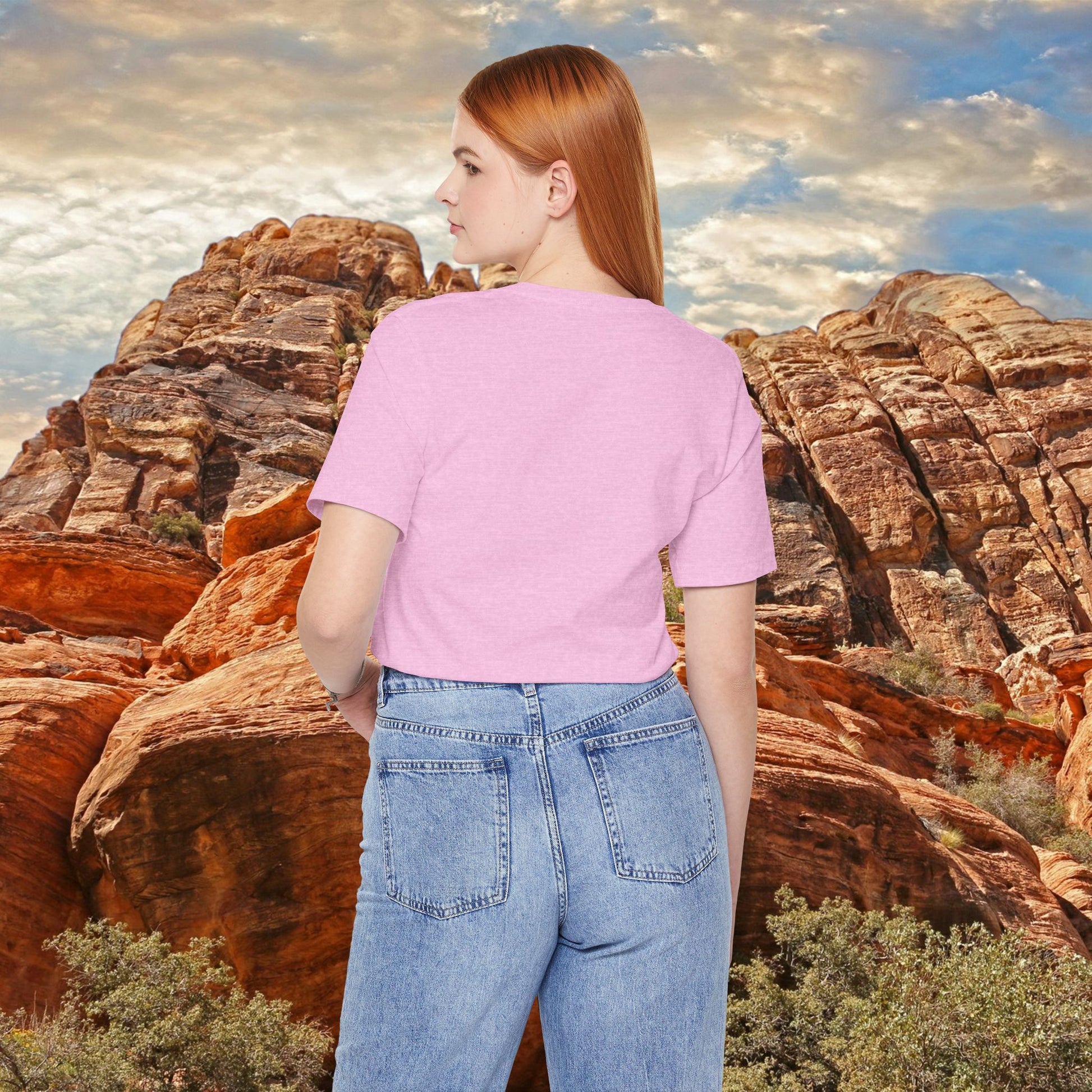 Ask Me About My Ass Floral Unisex Jersey Short Sleeve Tee