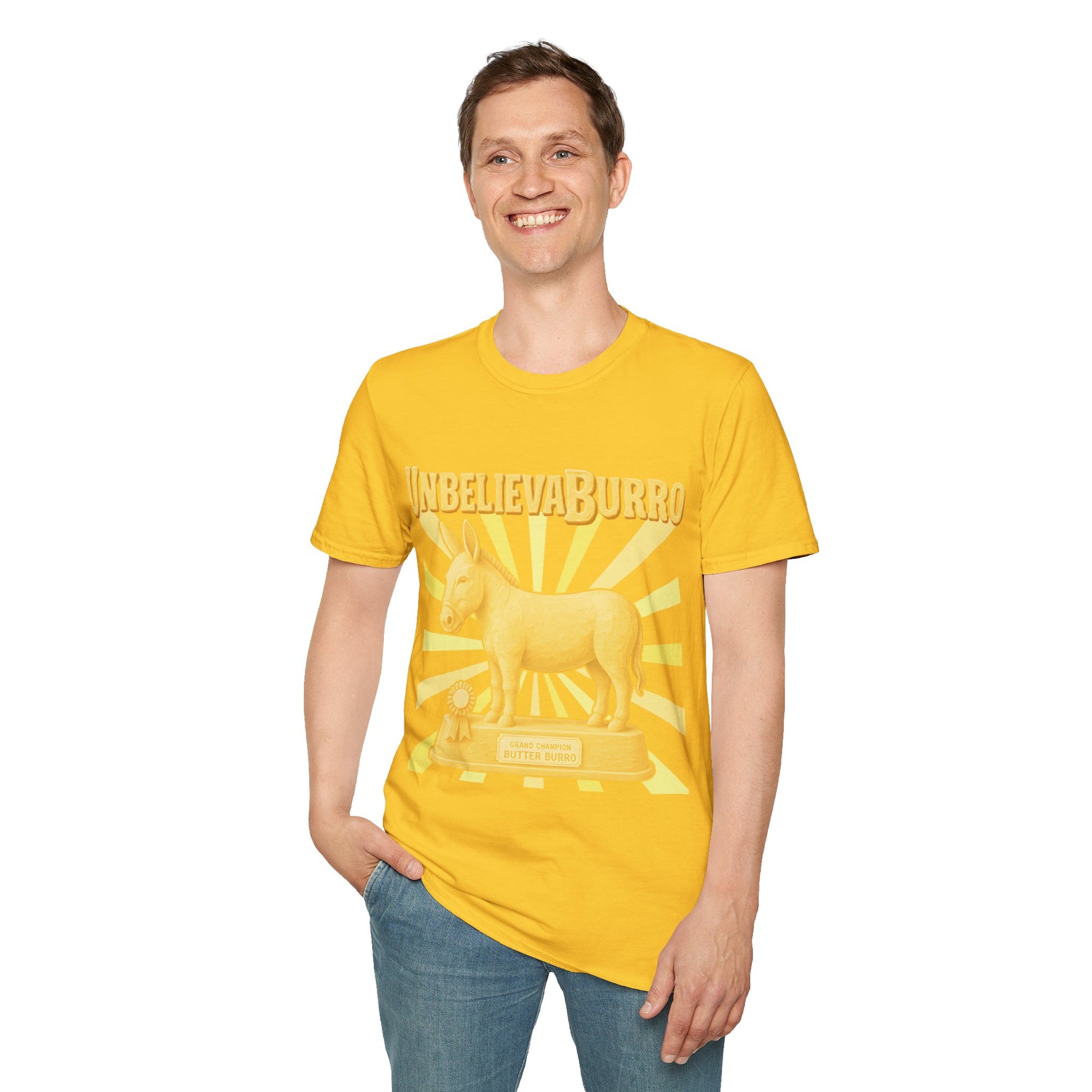 UnbelievaBurro Grand Champion Butter Burro Unisex T-Shirt