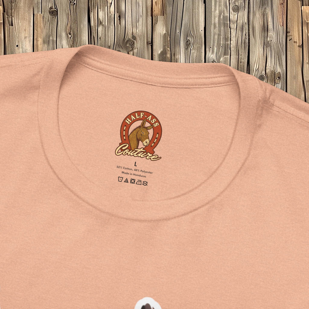 Ask Me About My Ass Floral Unisex Jersey Short Sleeve Tee