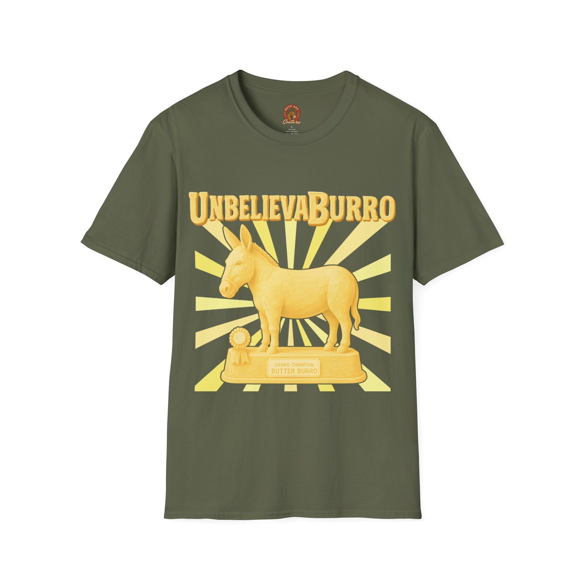 UnbelievaBurro Grand Champion Butter Burro Unisex T-Shirt
