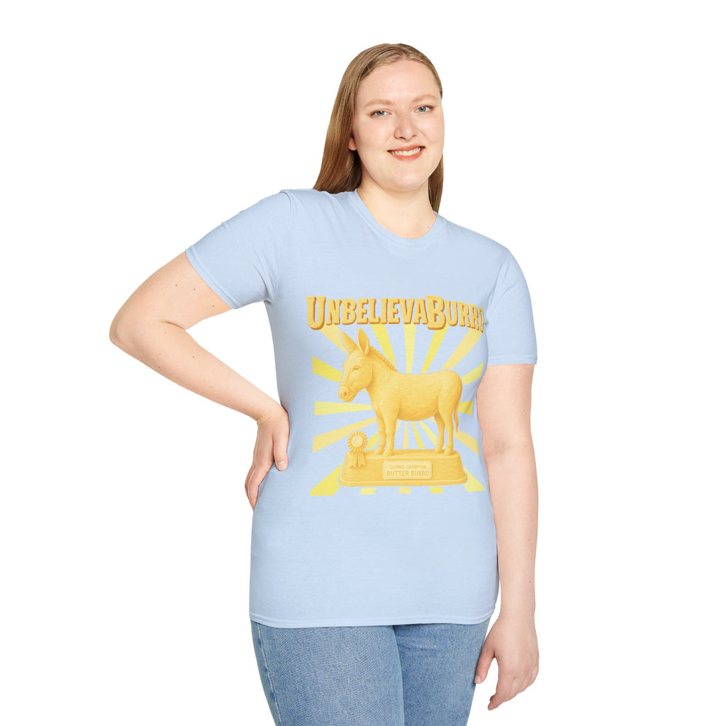 UnbelievaBurro Grand Champion Butter Burro Unisex T-Shirt