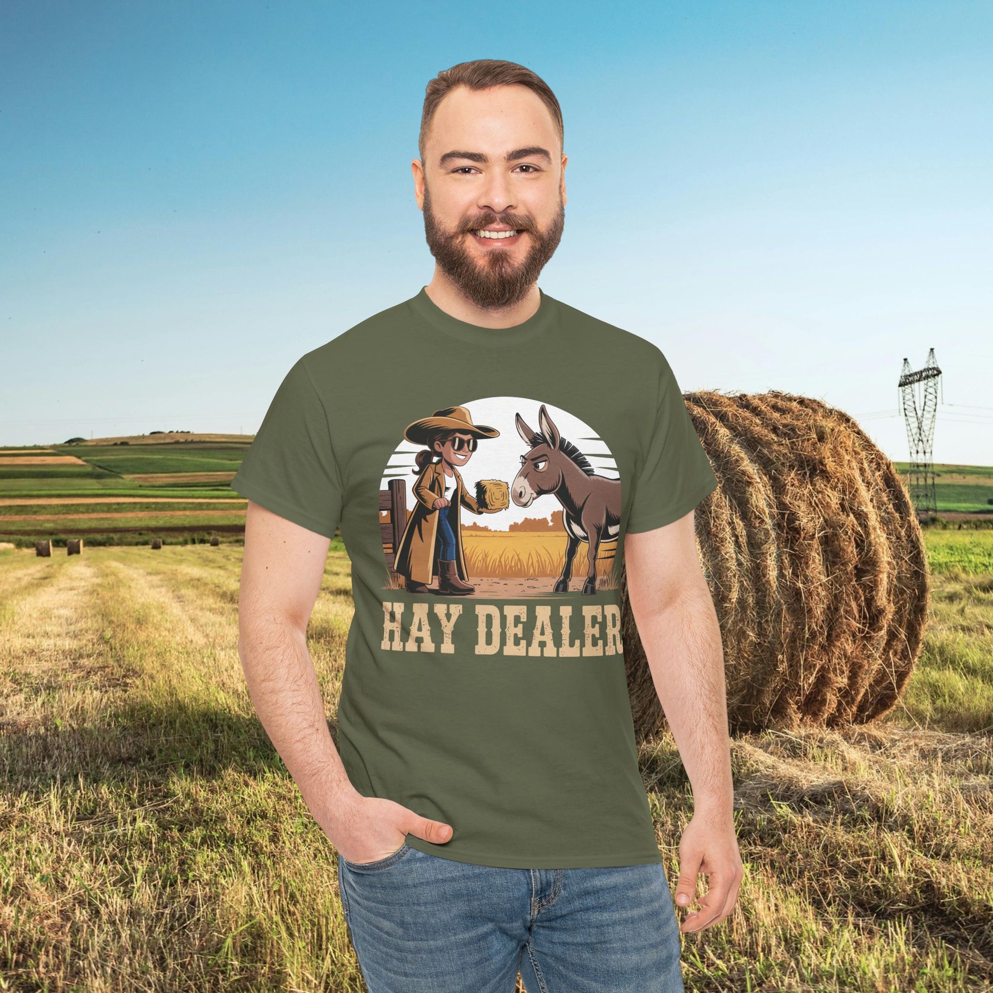 Hay Dealer Unisex Heavy Cotton Tee