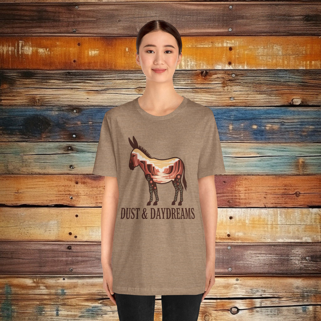 Heather Tan | Dust & Daydreams — Desert Donkey Jersey T-Shirt | T-Shirt