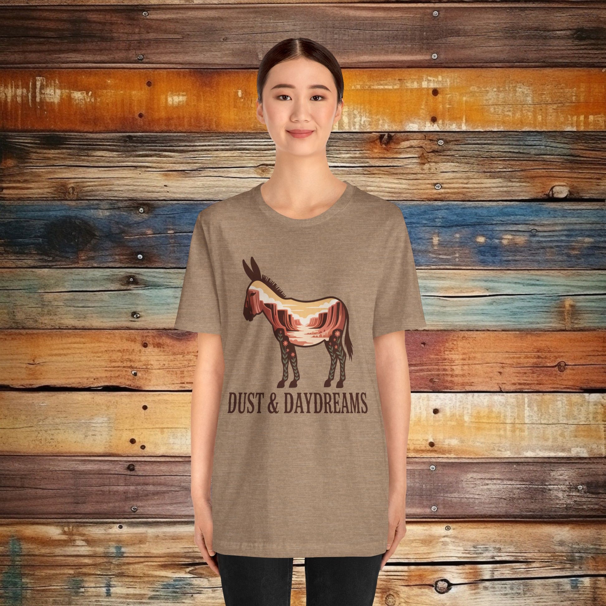 Heather Tan | Dust & Daydreams — Desert Donkey Jersey T-Shirt | T-Shirt