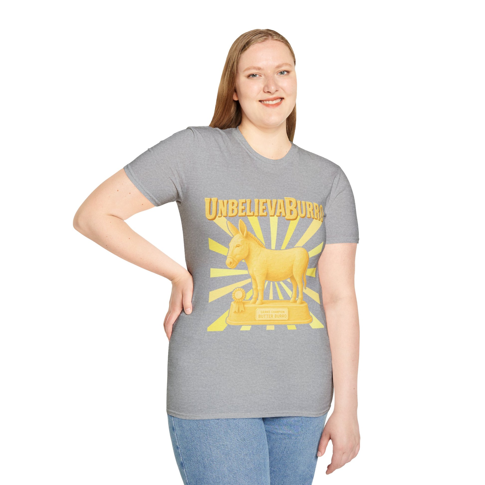 UnbelievaBurro Grand Champion Butter Burro Unisex T-Shirt