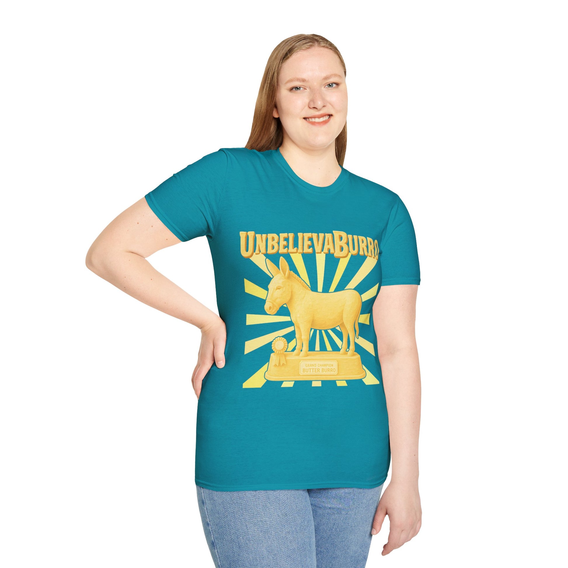 UnbelievaBurro Grand Champion Butter Burro Unisex T-Shirt