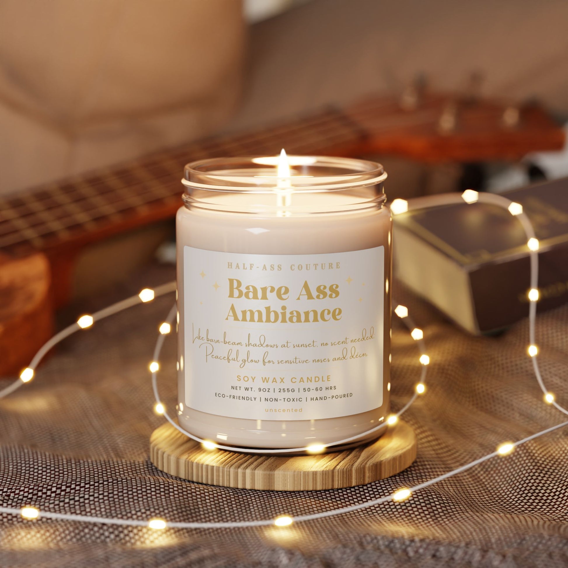 | Bare Ass Ambiance Unscented Candle | Candle