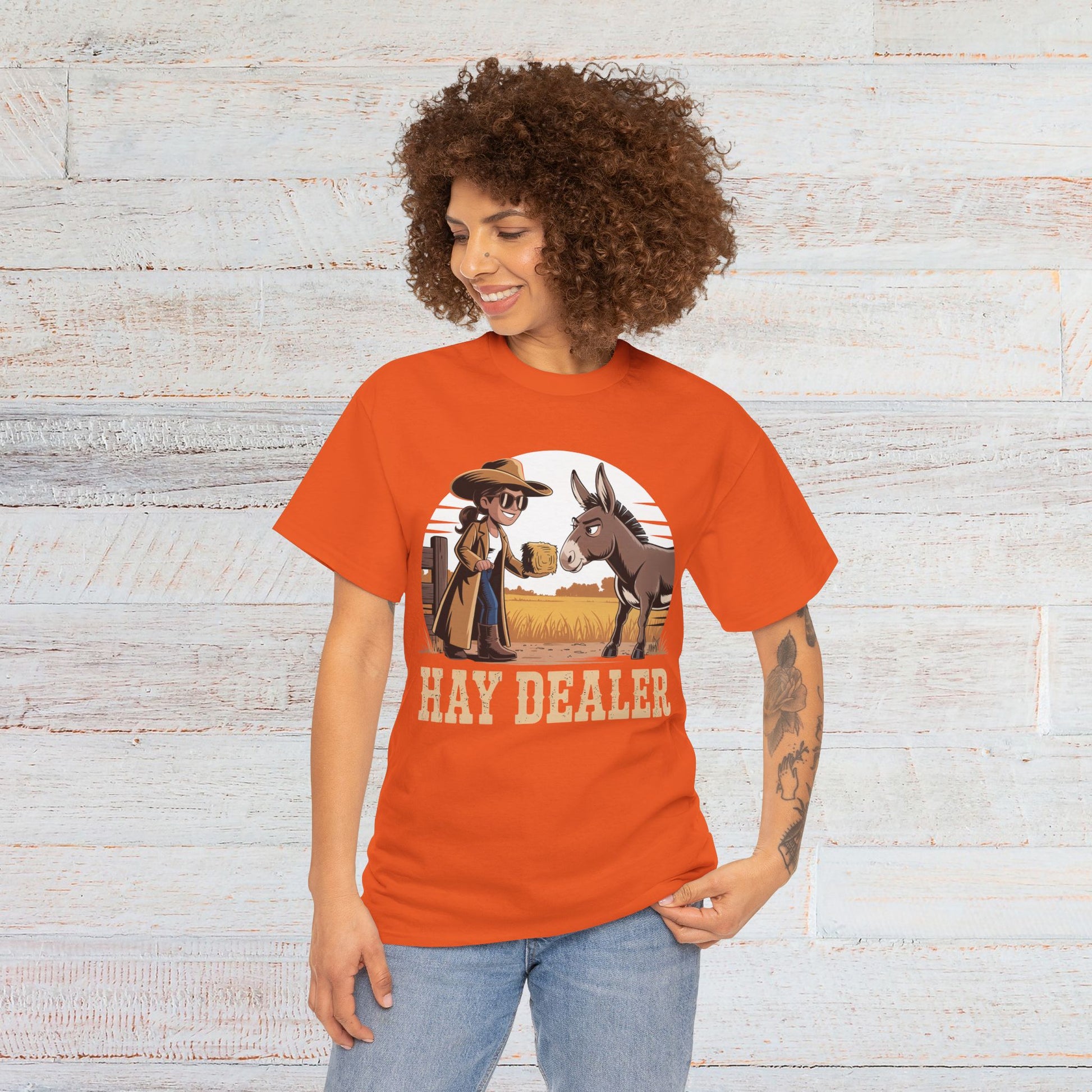 Hay Dealer Unisex Heavy Cotton Tee