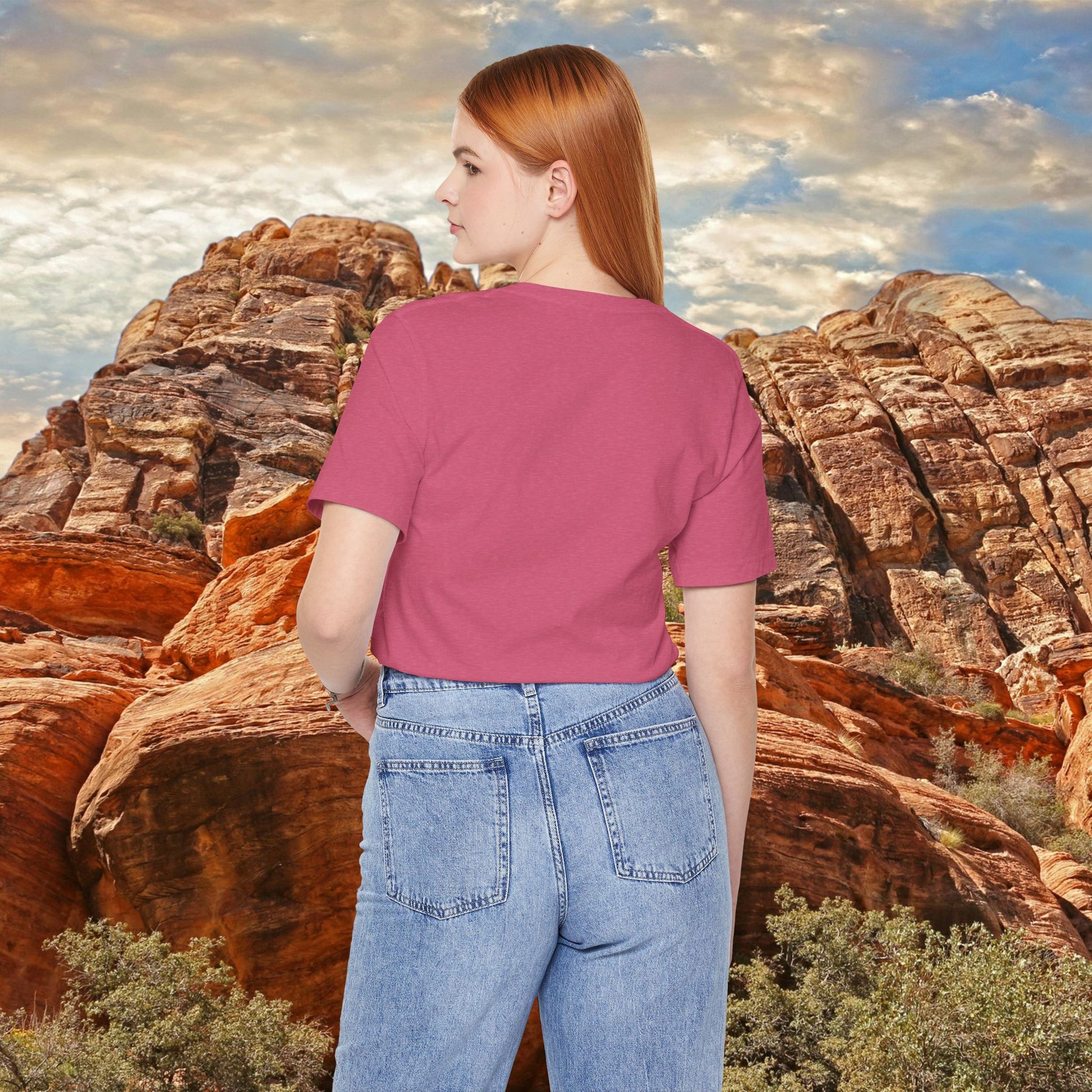 Ask Me About My Ass Floral Unisex Jersey Short Sleeve Tee
