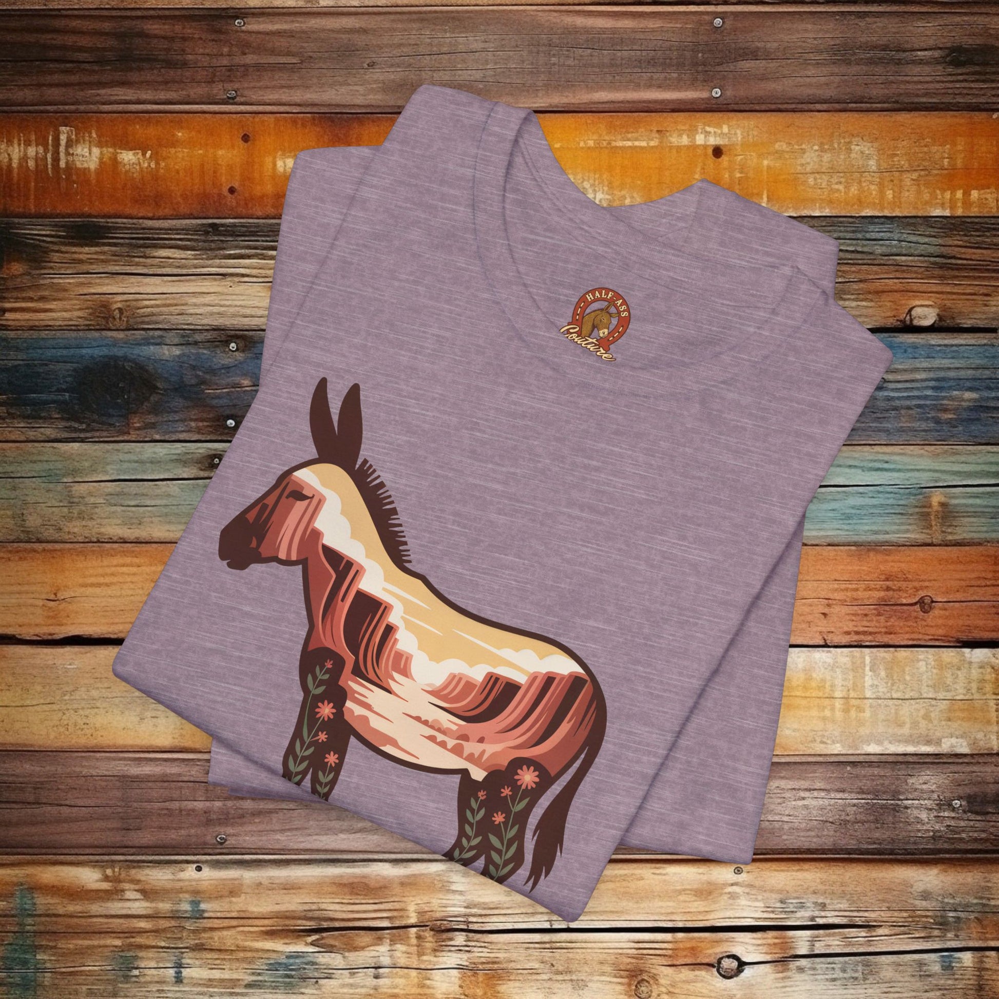 Heather Prism Lilac | Dust & Daydreams — Desert Donkey Jersey T-Shirt | T-Shirt