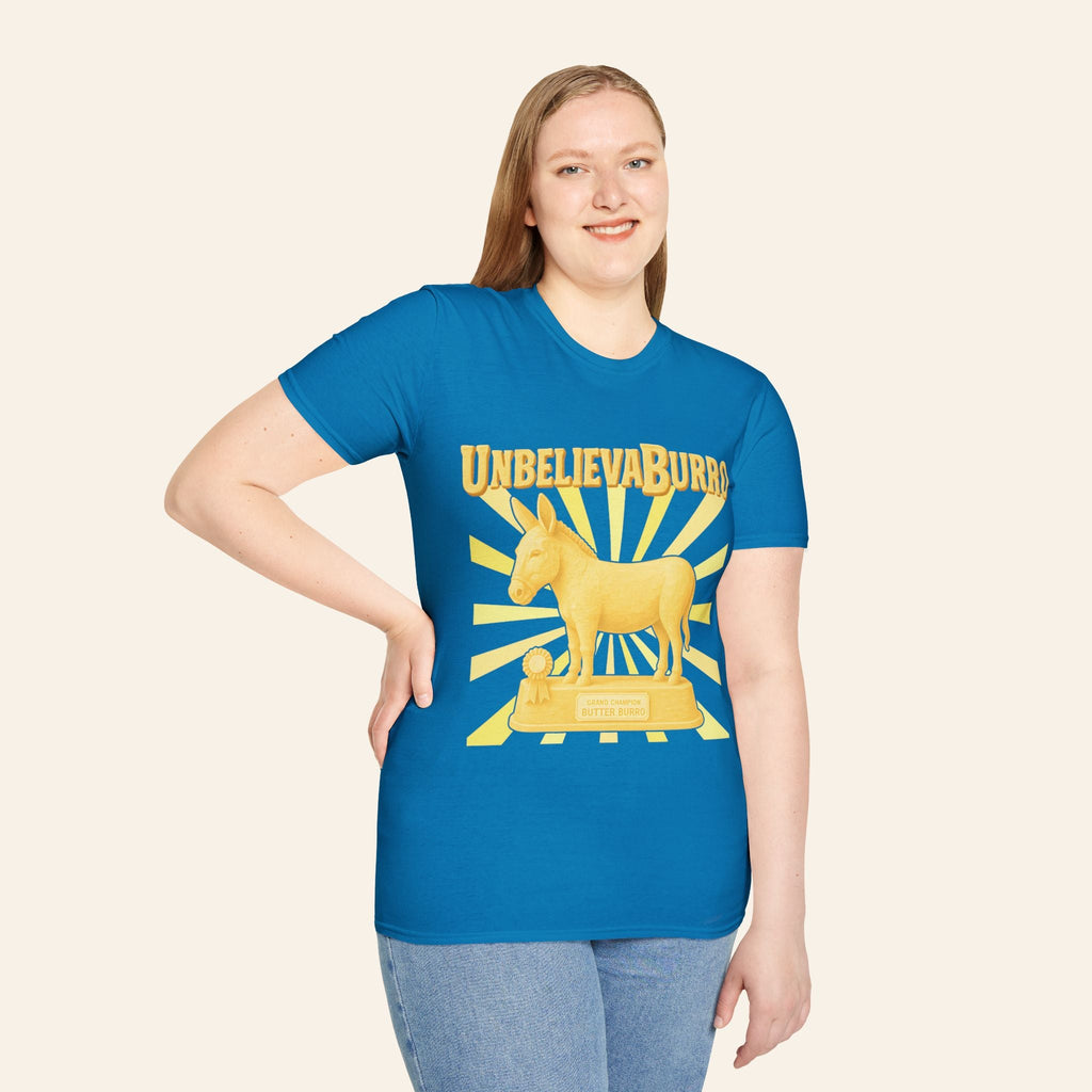 UnbelievaBurro Grand Champion Butter Burro Unisex T-Shirt