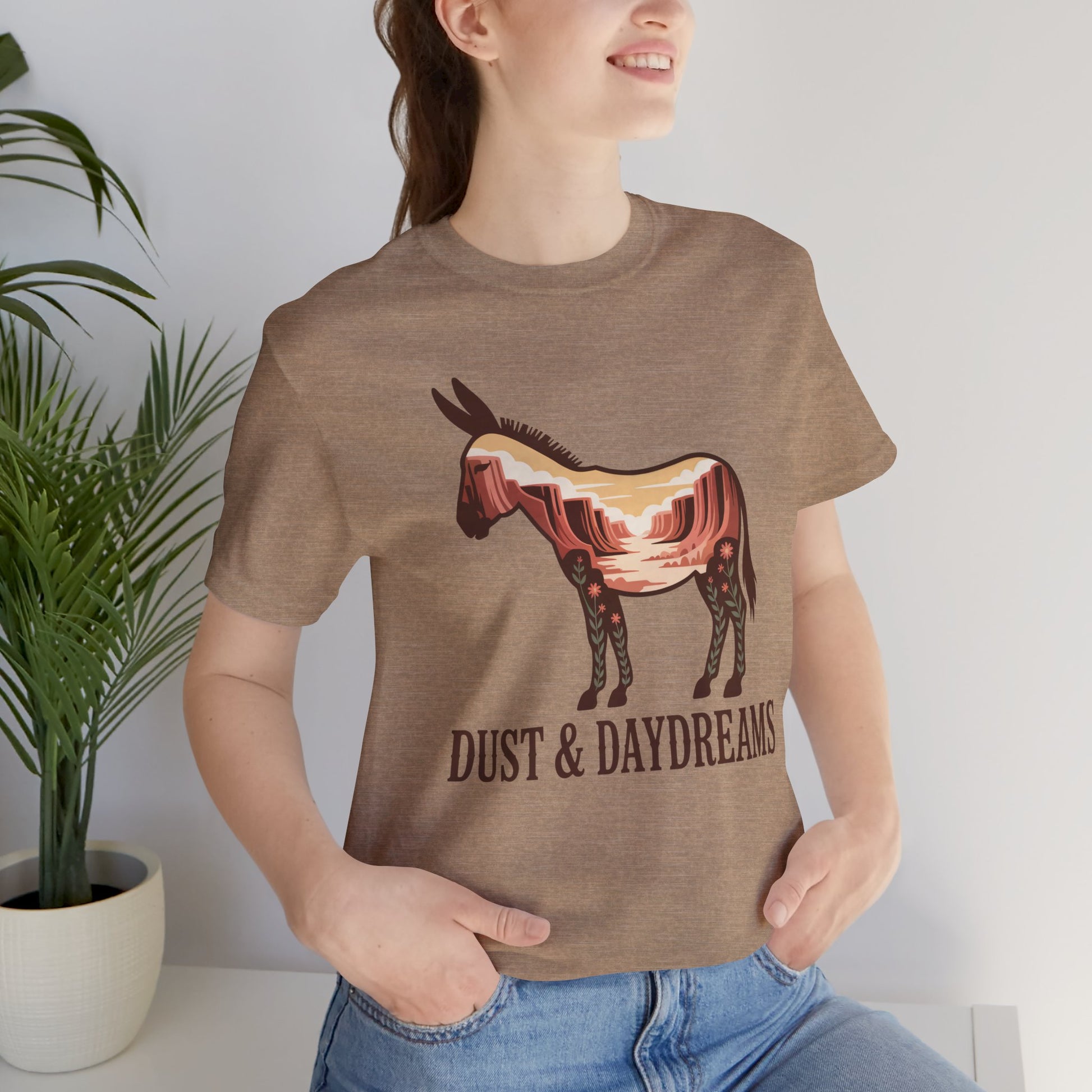 Heather Tan | Dust & Daydreams — Desert Donkey Jersey T-Shirt | T-Shirt