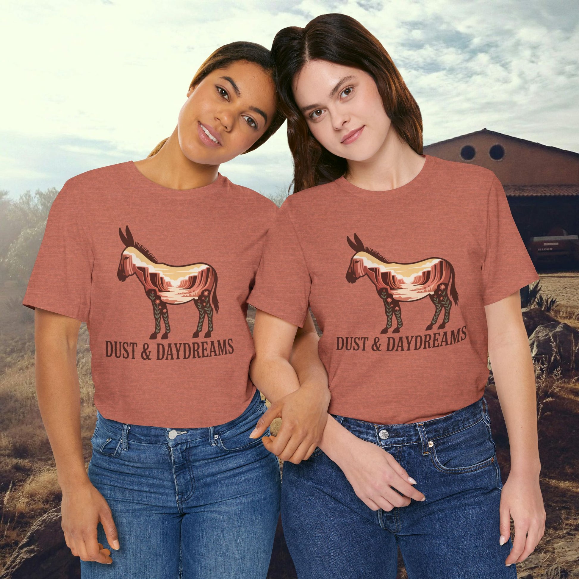 Heather Clay | Dust & Daydreams — Desert Donkey Jersey T-Shirt | T-Shirt