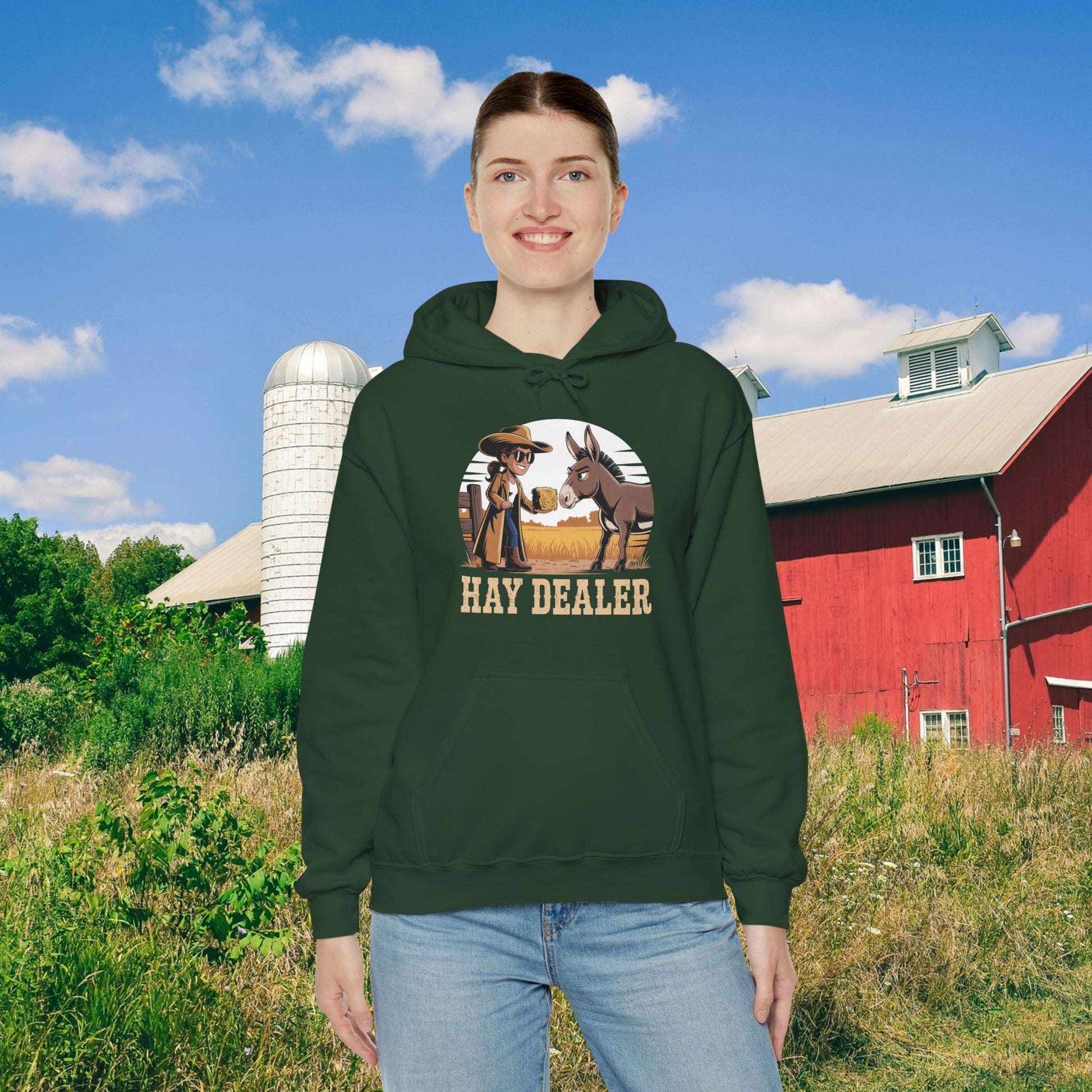 Hay Dealer Unisex Heavy Blend™ Hooded Sweatshirt