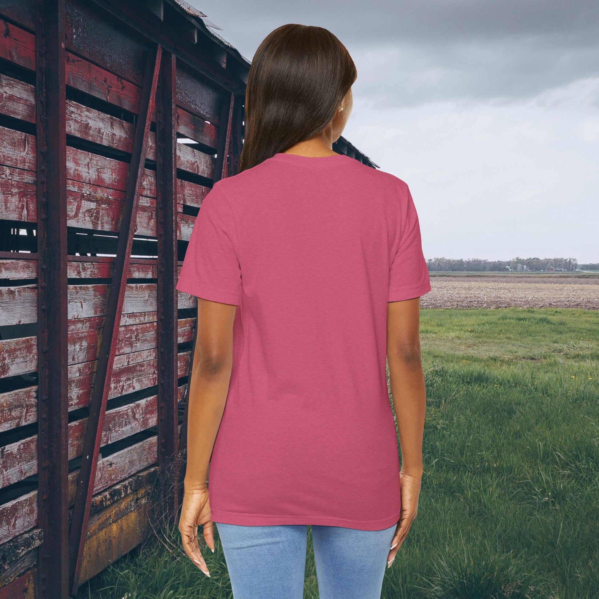 Ask Me About My Ass Floral Unisex Jersey Short Sleeve Tee