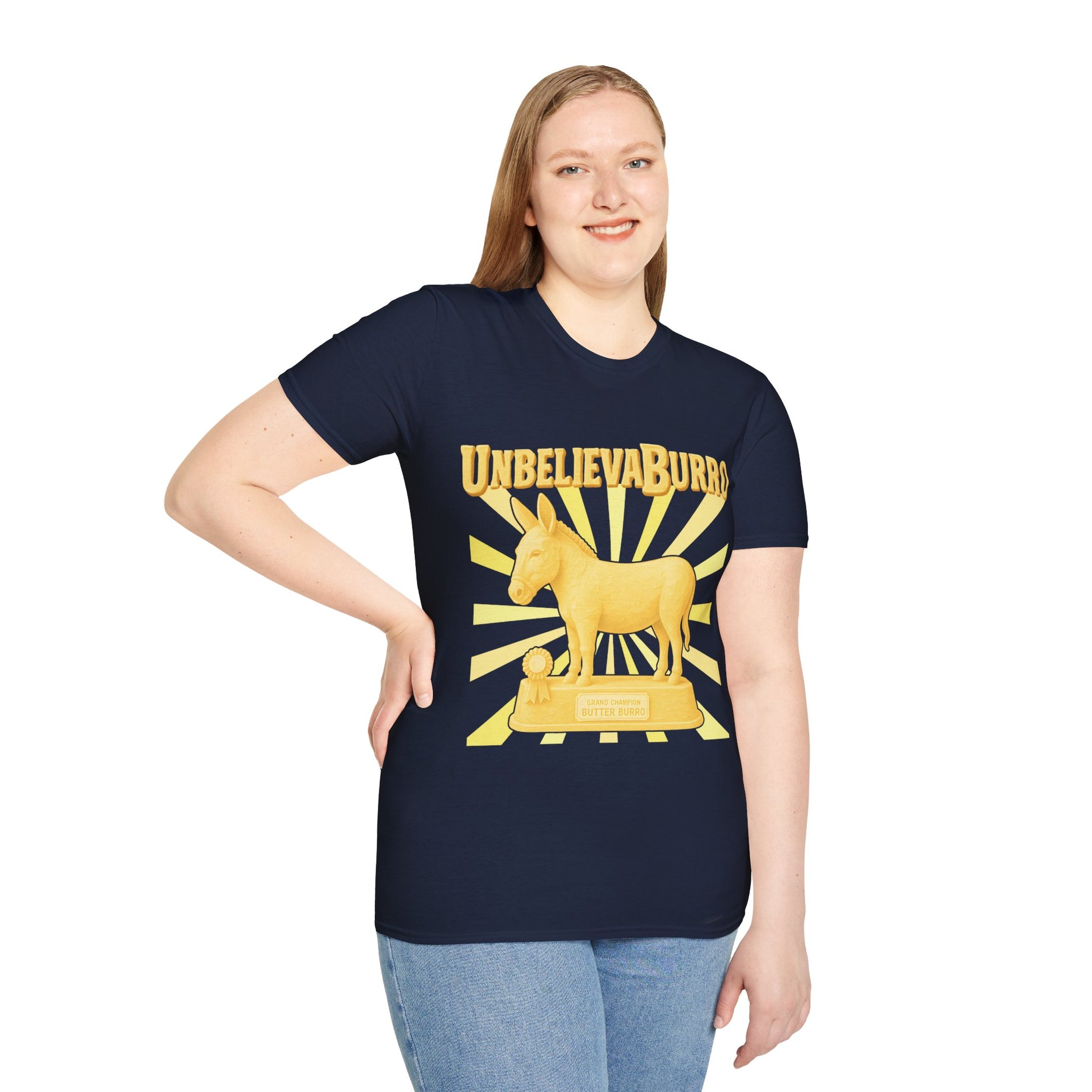 UnbelievaBurro Grand Champion Butter Burro Unisex T-Shirt