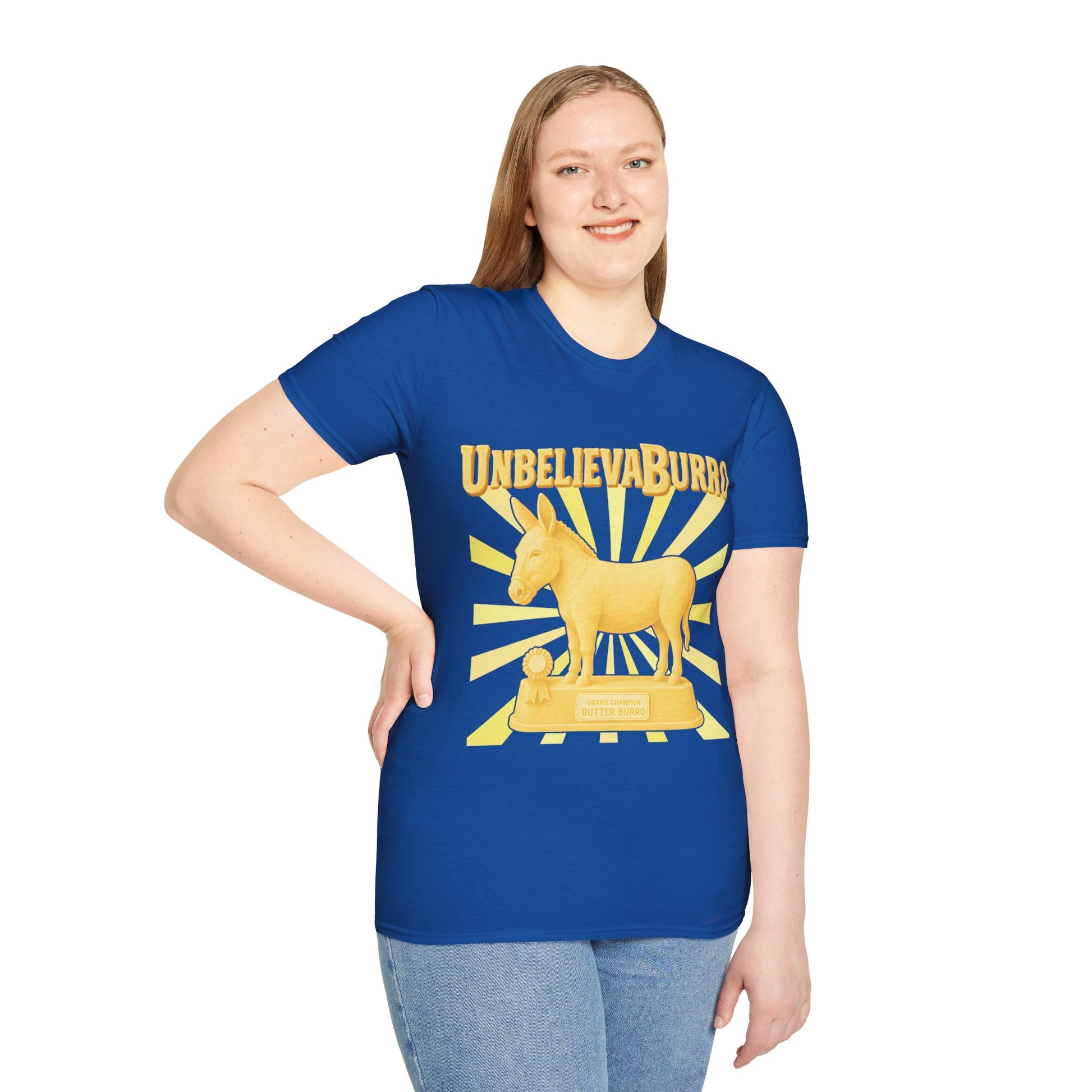 UnbelievaBurro Grand Champion Butter Burro Unisex T-Shirt