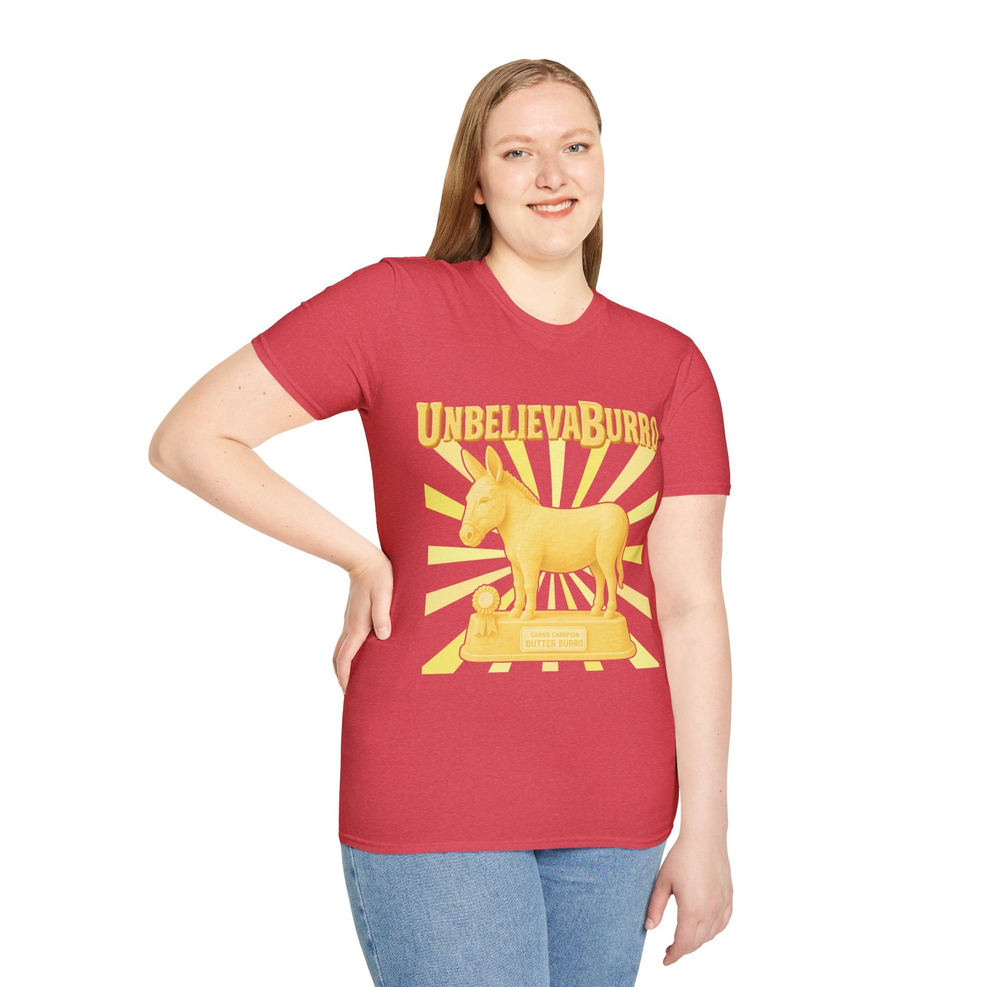 UnbelievaBurro Grand Champion Butter Burro Unisex T-Shirt
