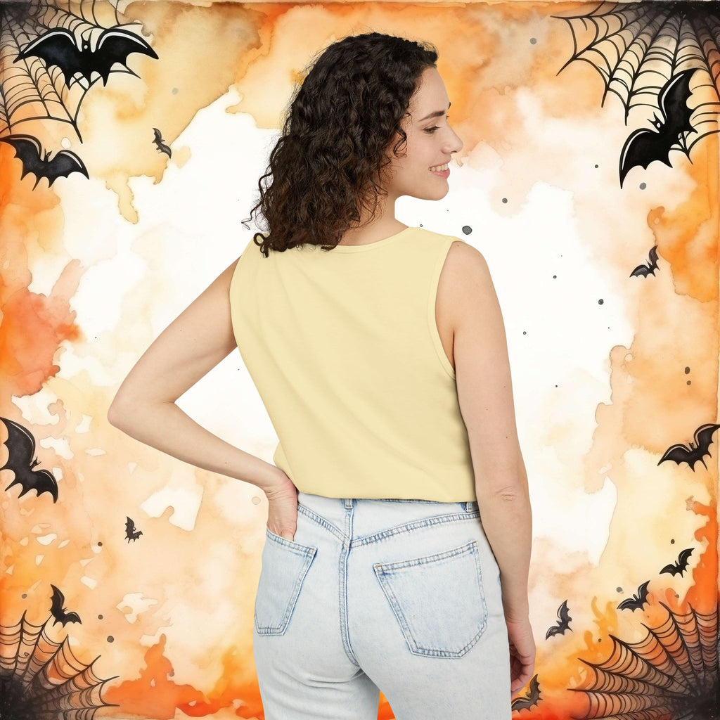 Blossom | Happy Halloween Spooky Donkey Tank Top | Tank Top