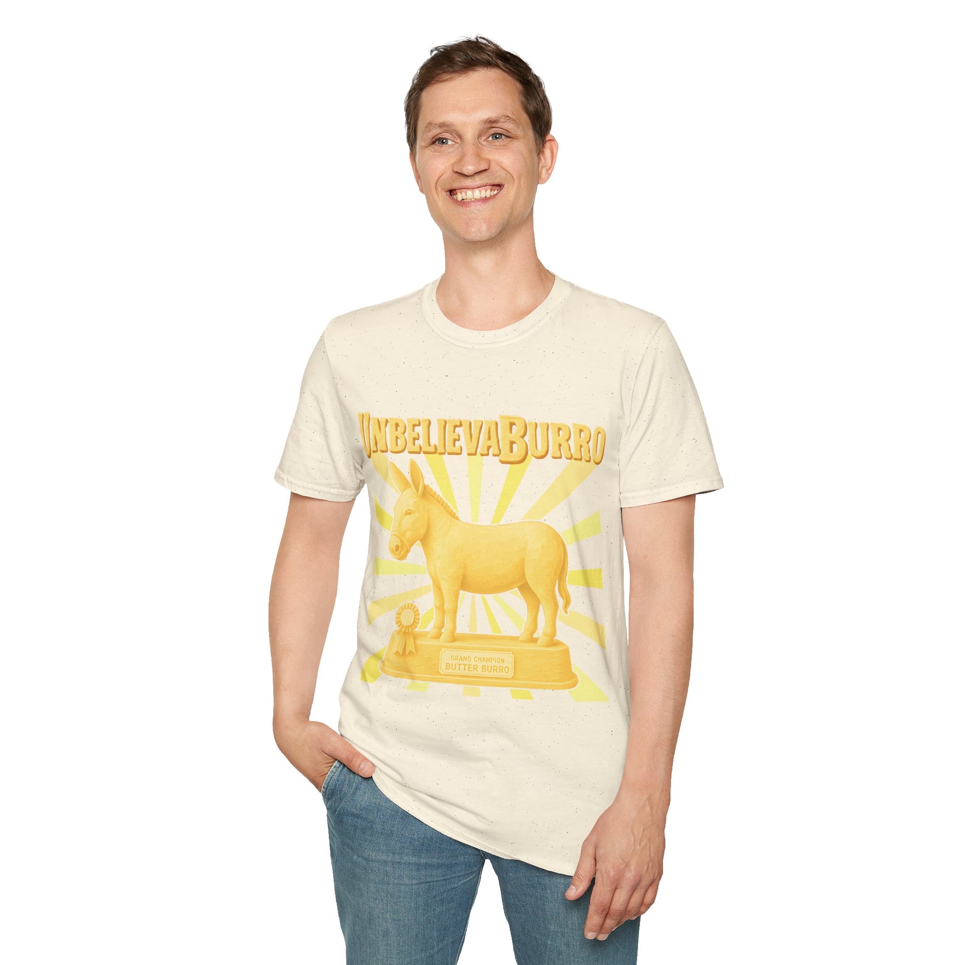 UnbelievaBurro Grand Champion Butter Burro Unisex T-Shirt