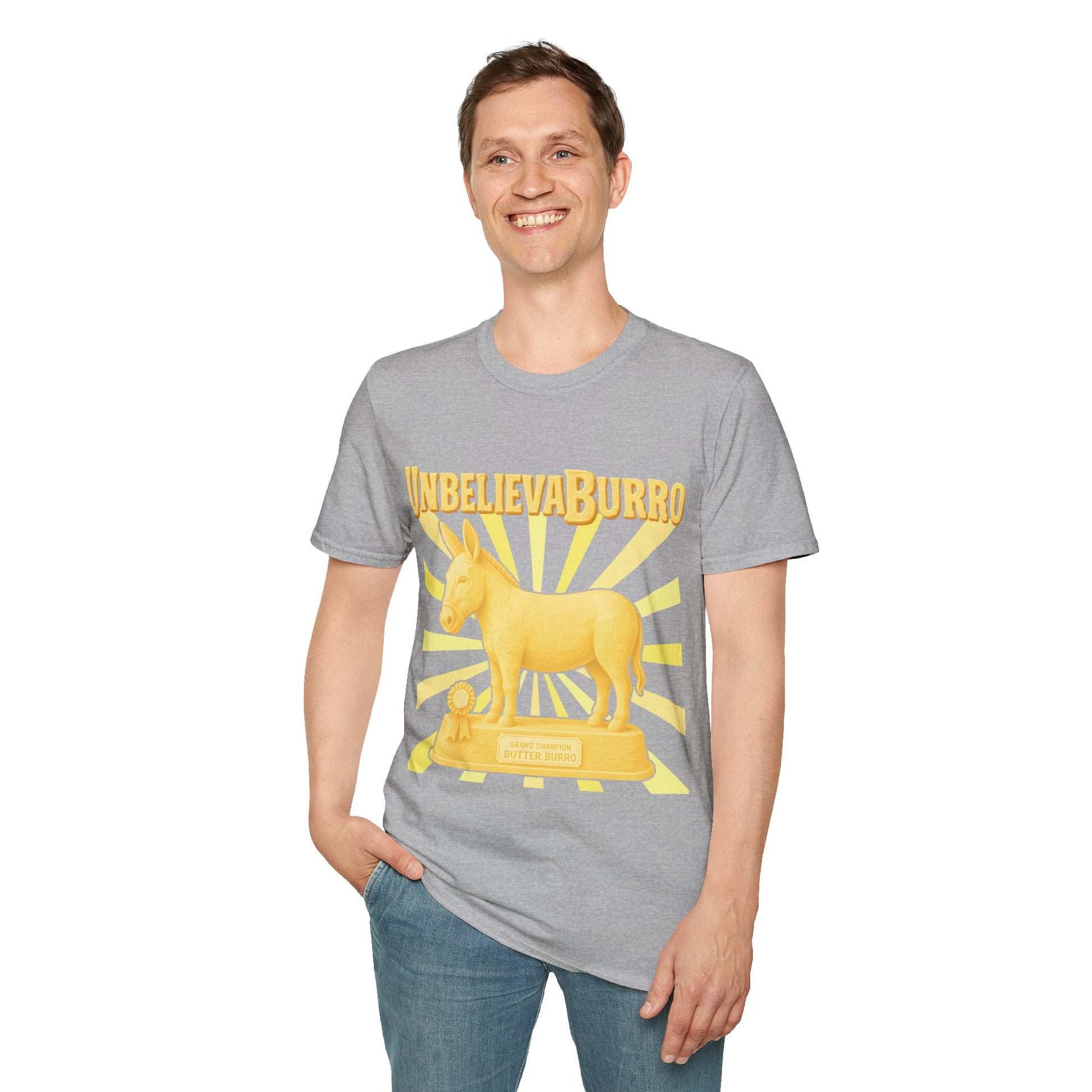 UnbelievaBurro Grand Champion Butter Burro Unisex T-Shirt
