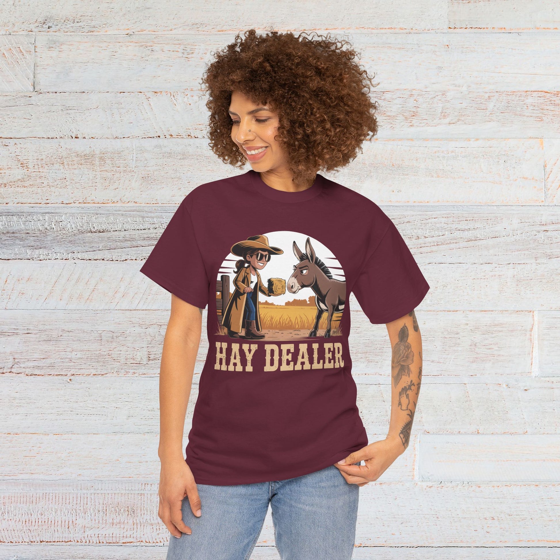 Hay Dealer Unisex Heavy Cotton Tee