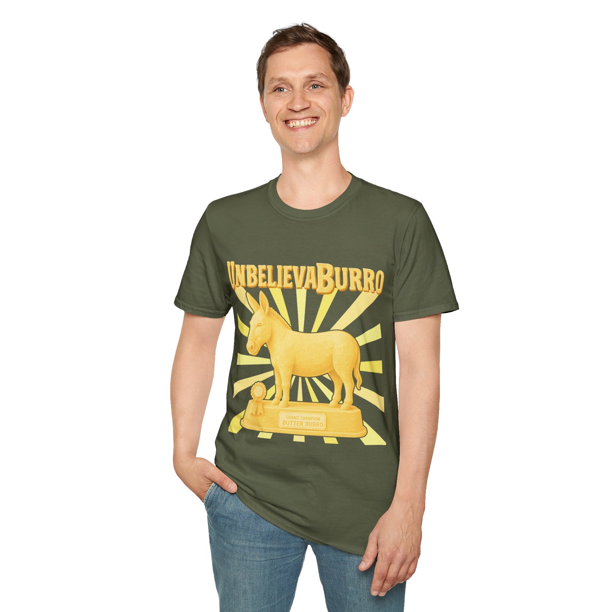 UnbelievaBurro Grand Champion Butter Burro Unisex T-Shirt