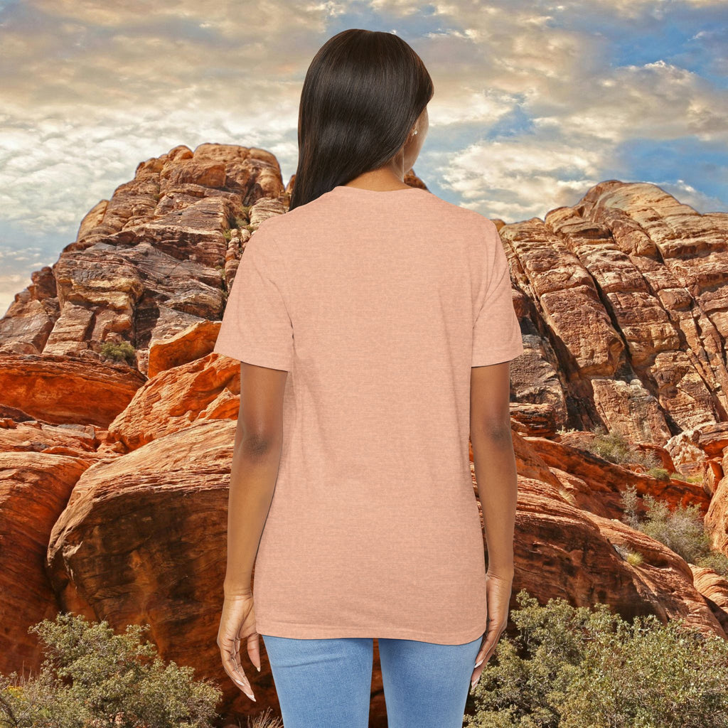 Heather Peach | Dust & Daydreams — Desert Donkey Jersey T-Shirt | T-Shirt