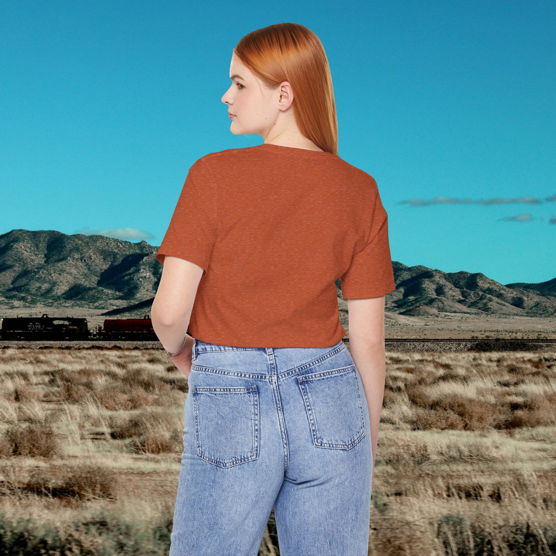 Heather Autumn | Dust & Daydreams — Desert Donkey Jersey T-Shirt | T-Shirt