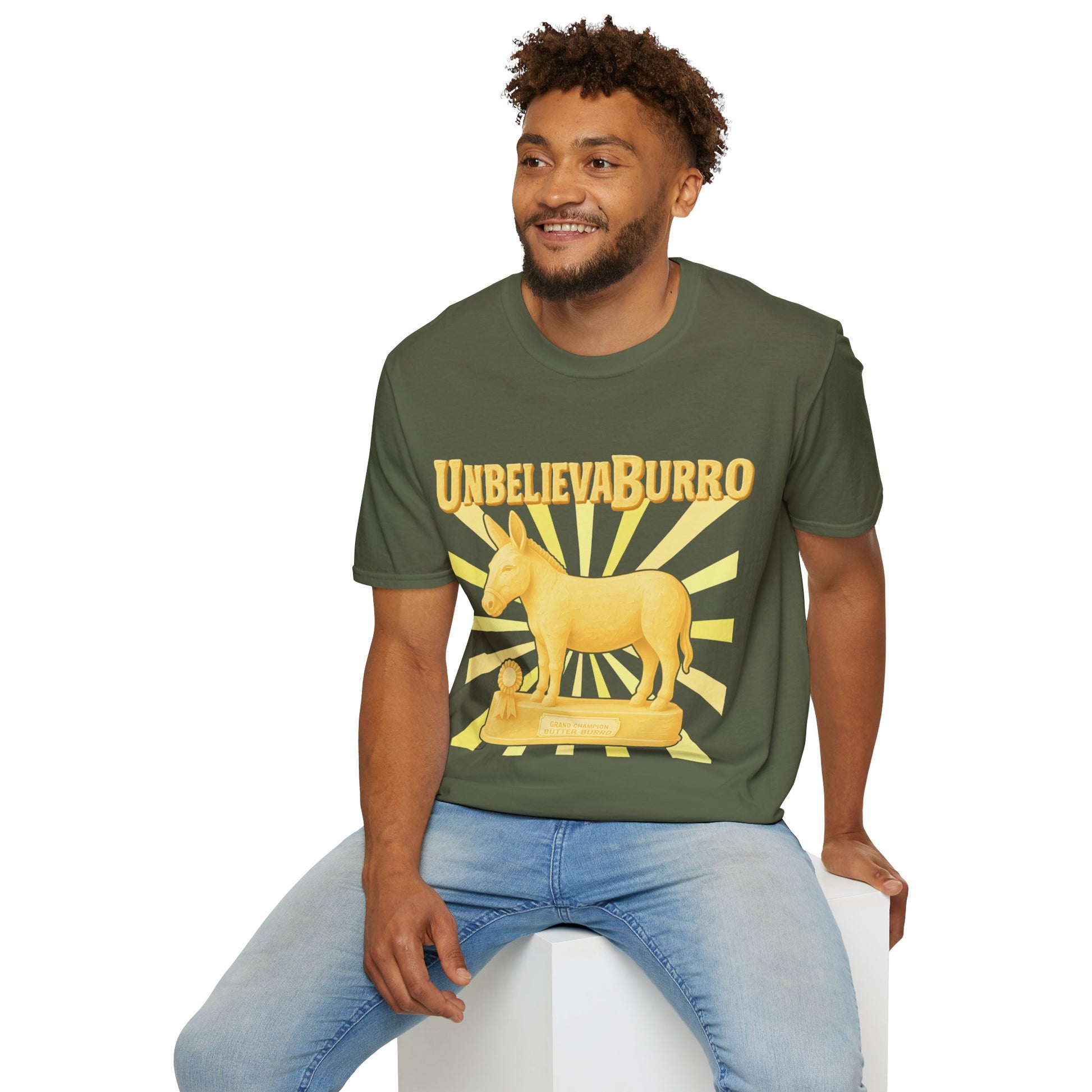 UnbelievaBurro Grand Champion Butter Burro Unisex T-Shirt