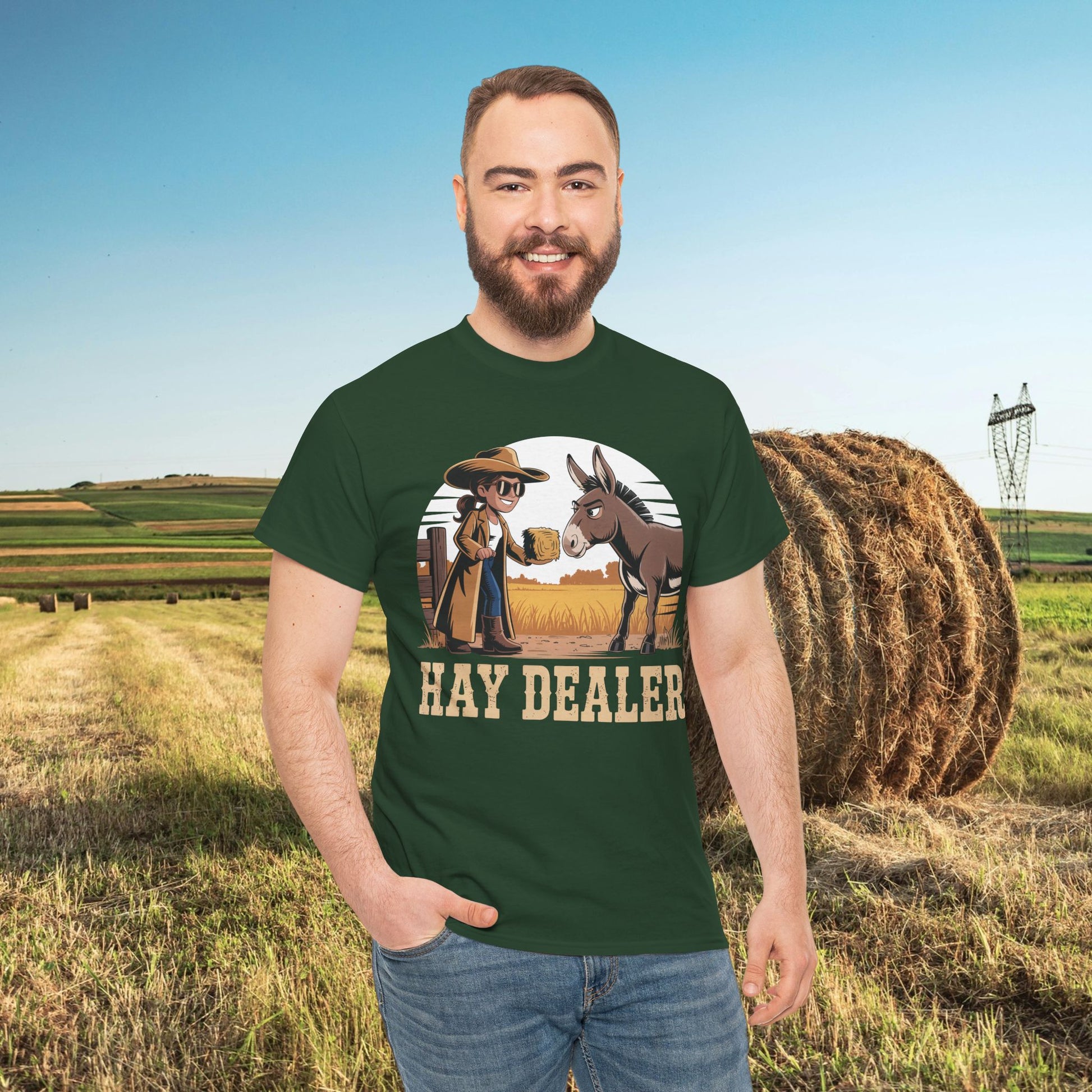 Hay Dealer Unisex Heavy Cotton Tee