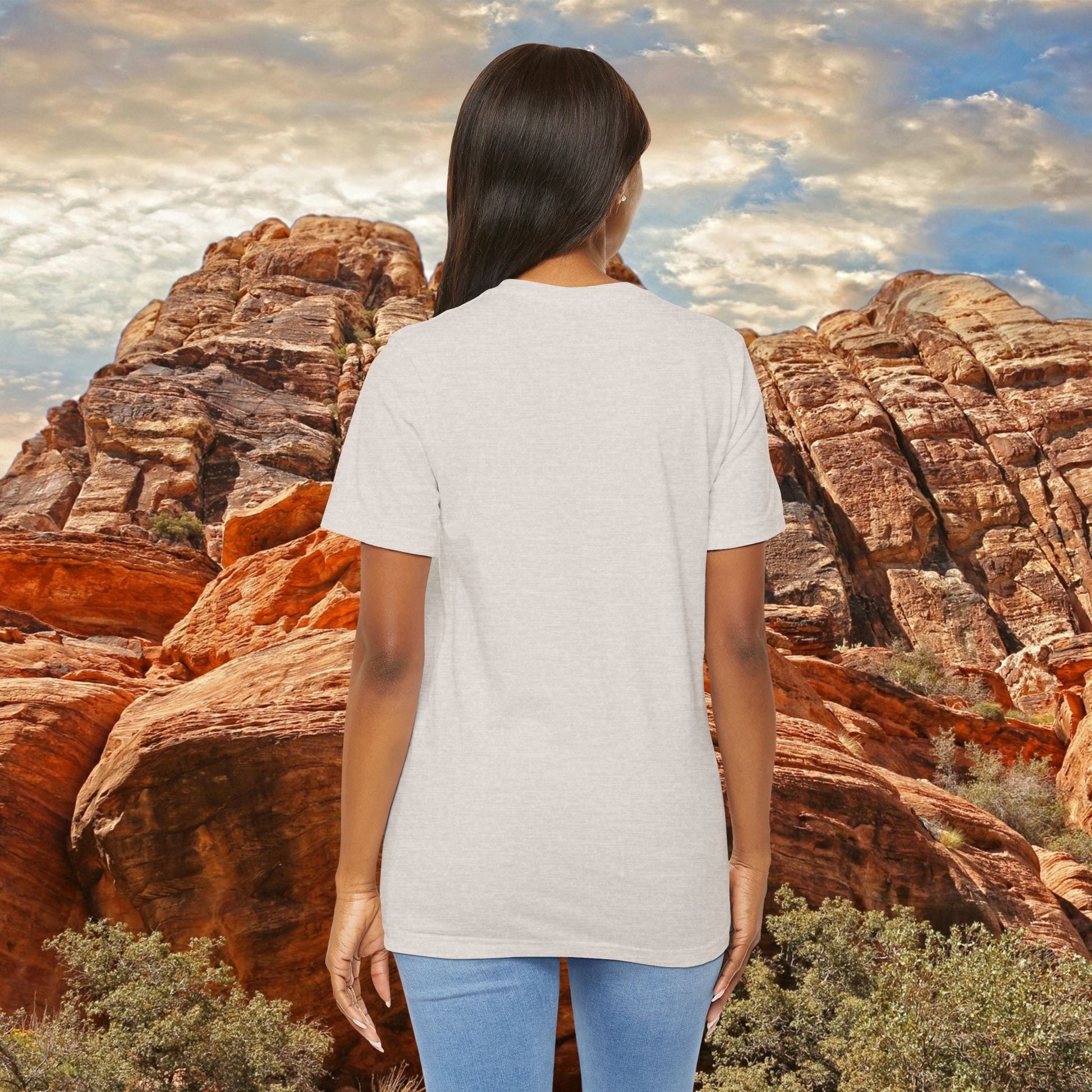 Heather Dust | Dust & Daydreams — Desert Donkey Jersey T-Shirt | T-Shirt