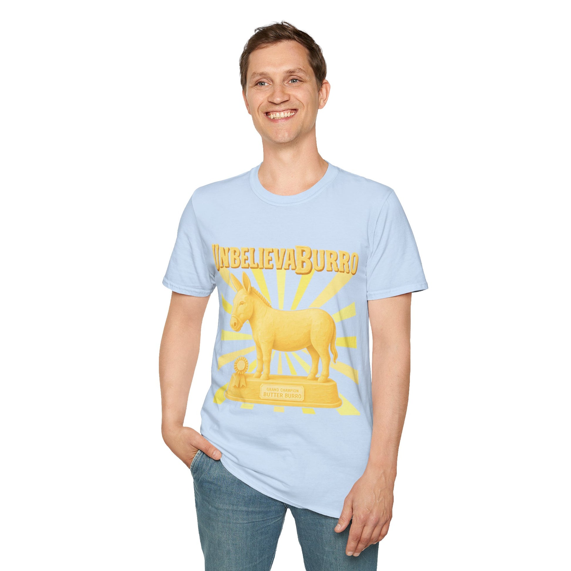 UnbelievaBurro Grand Champion Butter Burro Unisex T-Shirt