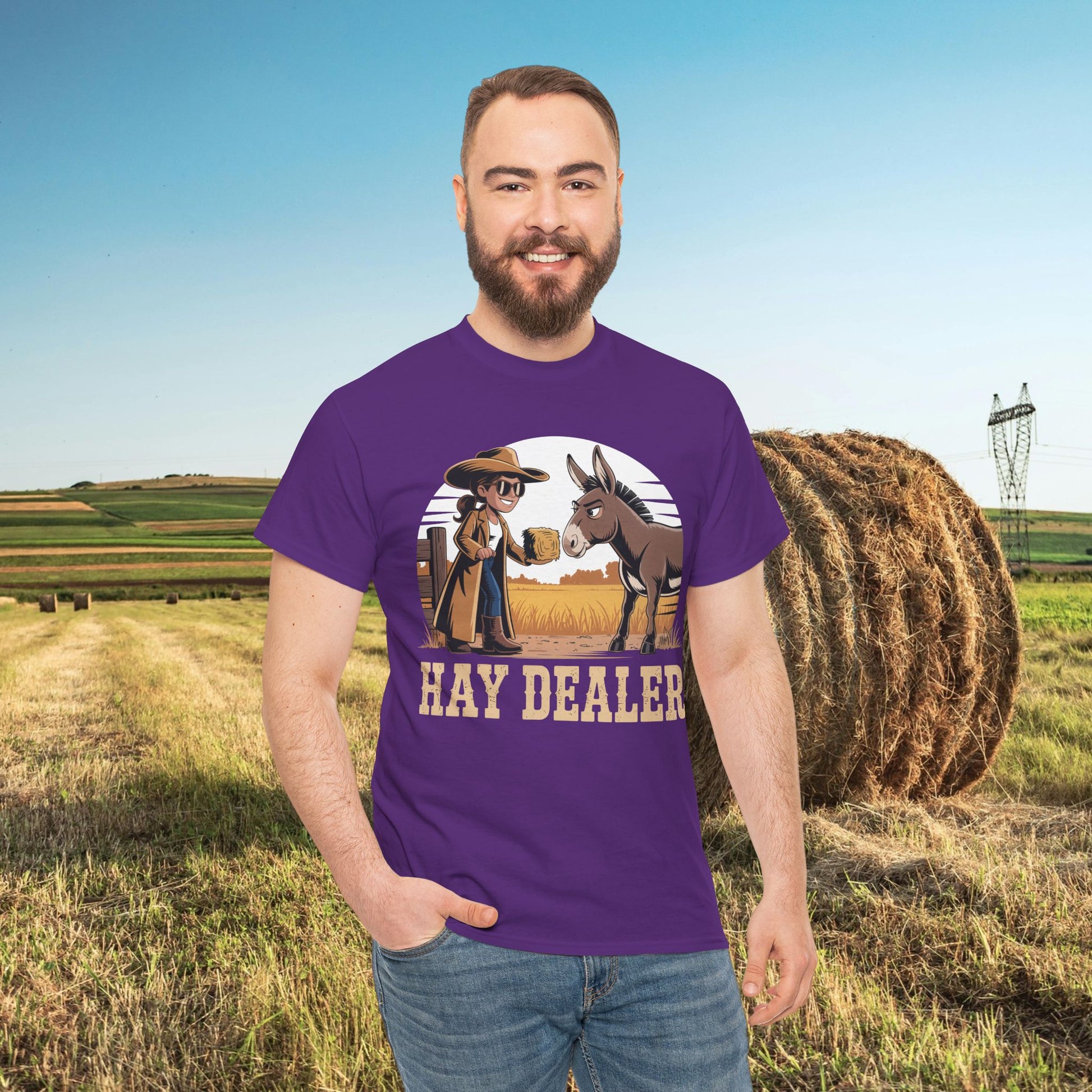 Hay Dealer Unisex Heavy Cotton Tee