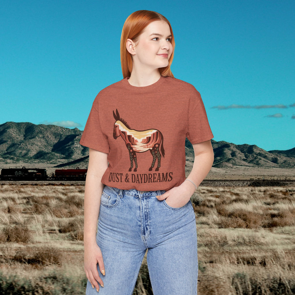 Heather Clay | Dust & Daydreams — Desert Donkey Jersey T-Shirt | T-Shirt