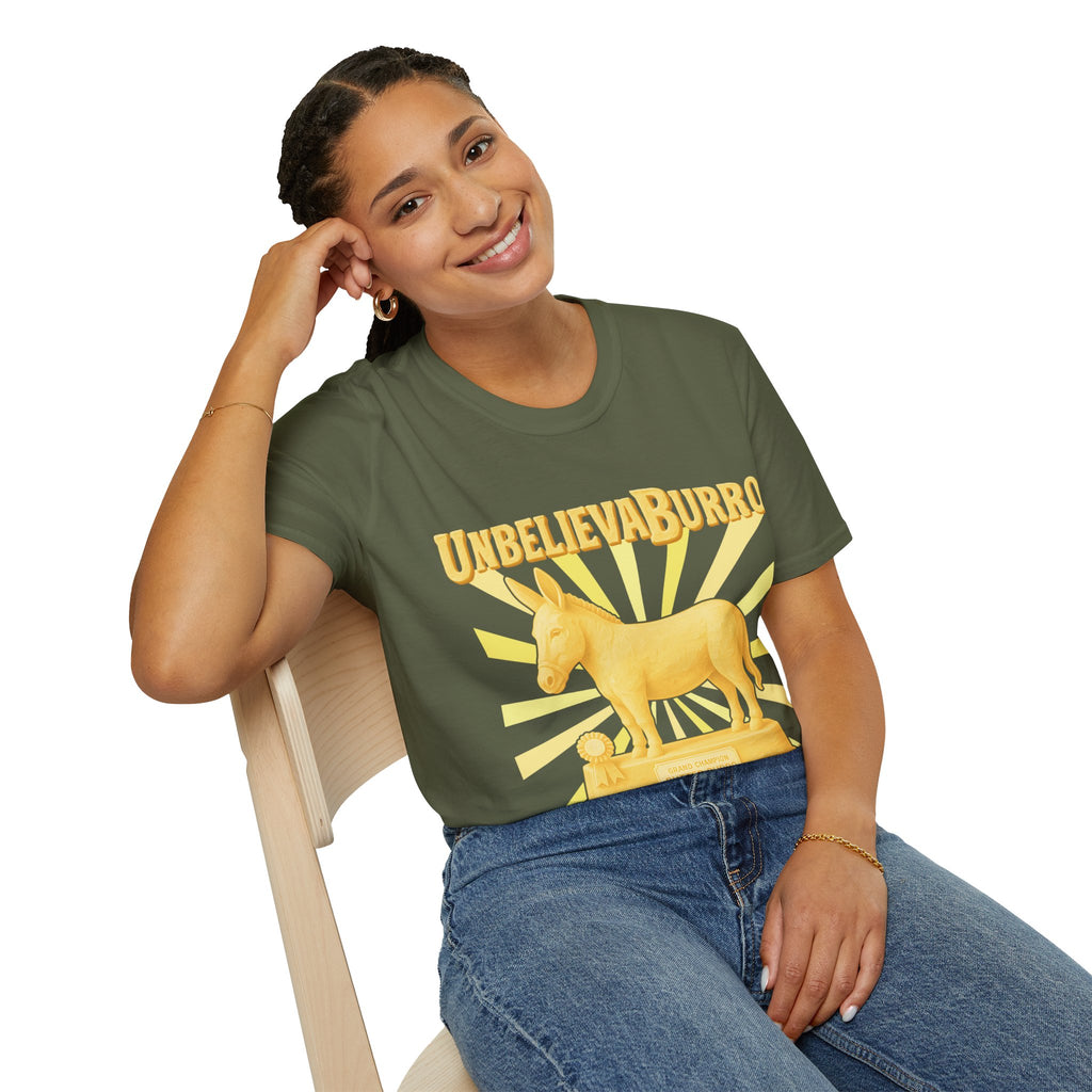 UnbelievaBurro Grand Champion Butter Burro Unisex T-Shirt