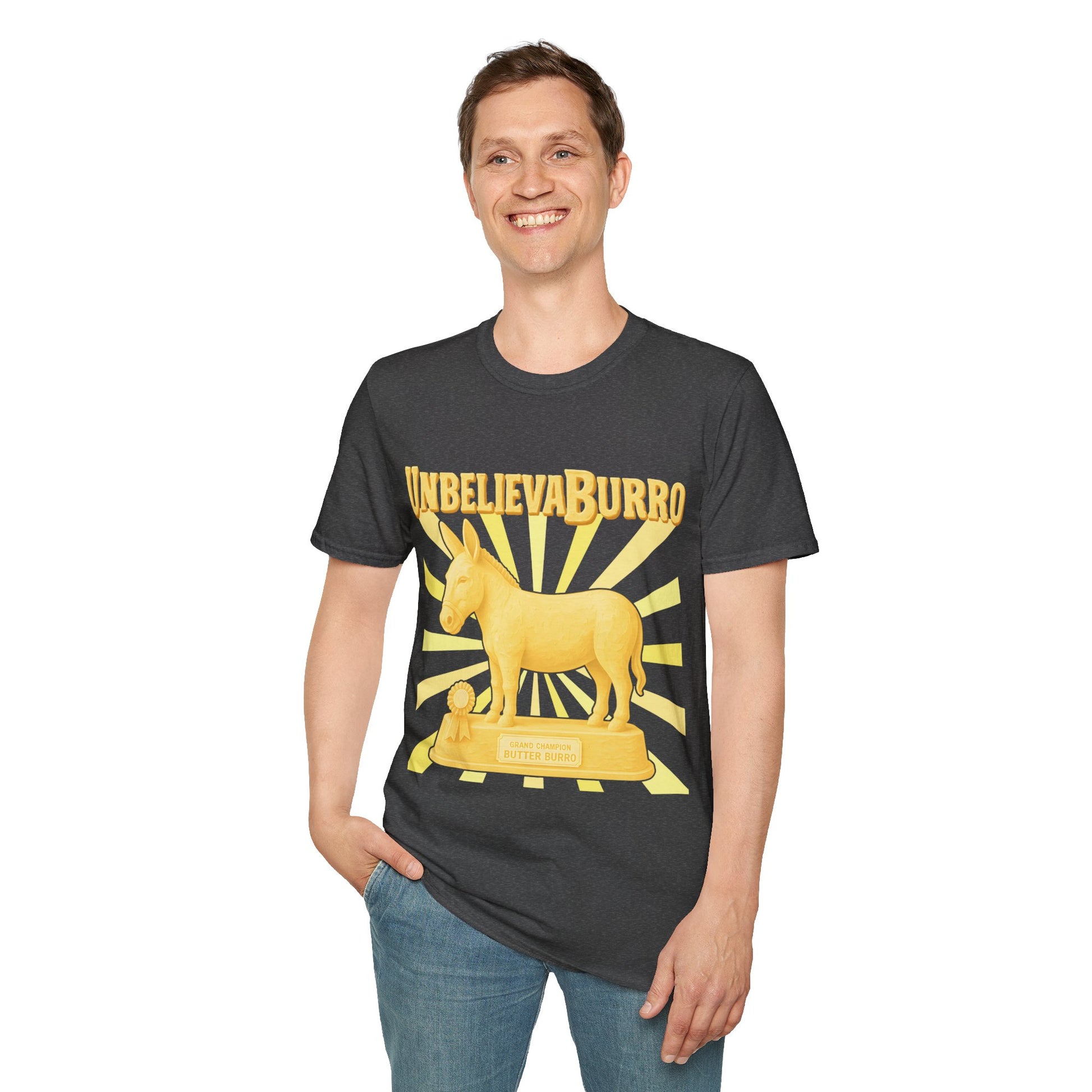 UnbelievaBurro Grand Champion Butter Burro Unisex T-Shirt