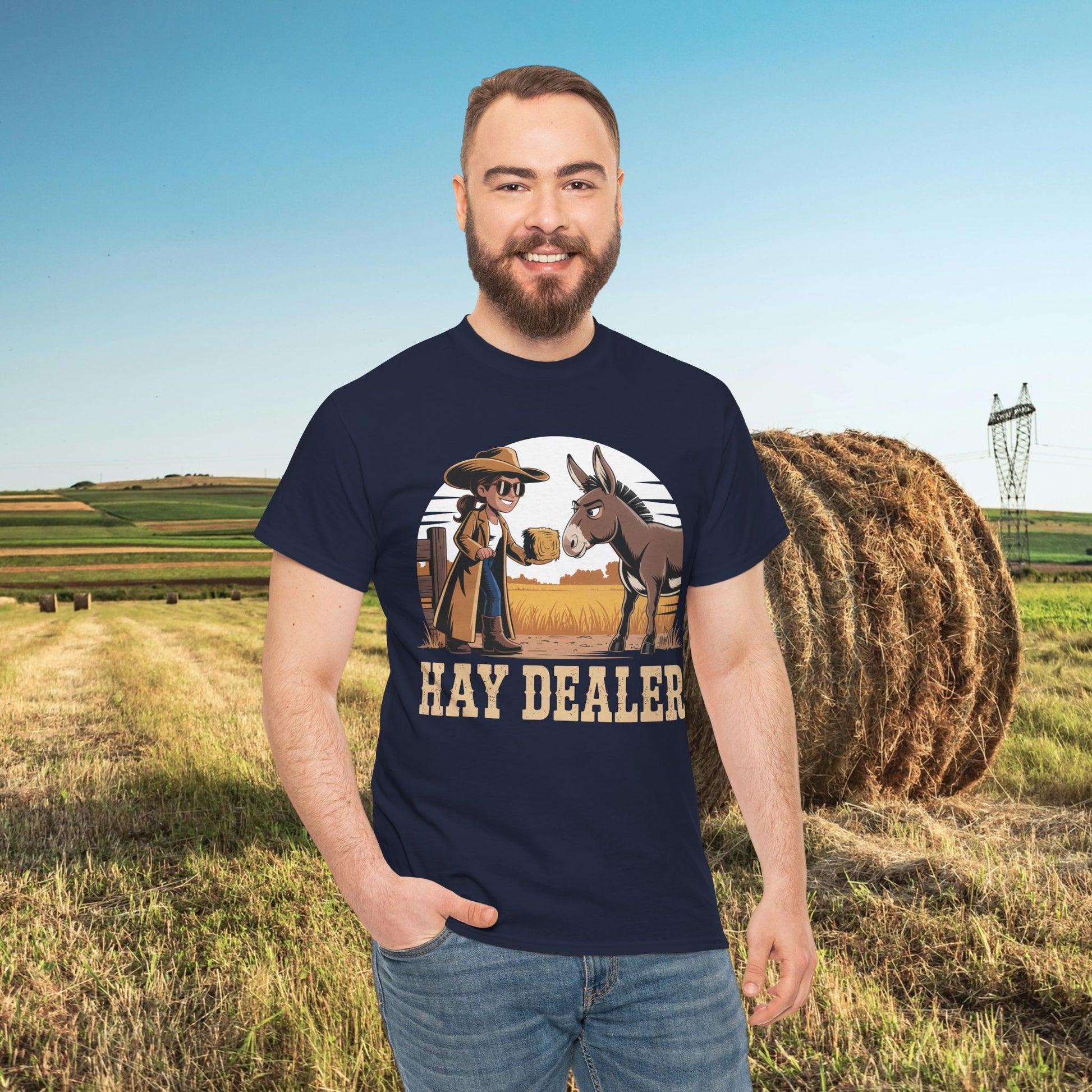 Hay Dealer Unisex Heavy Cotton Tee