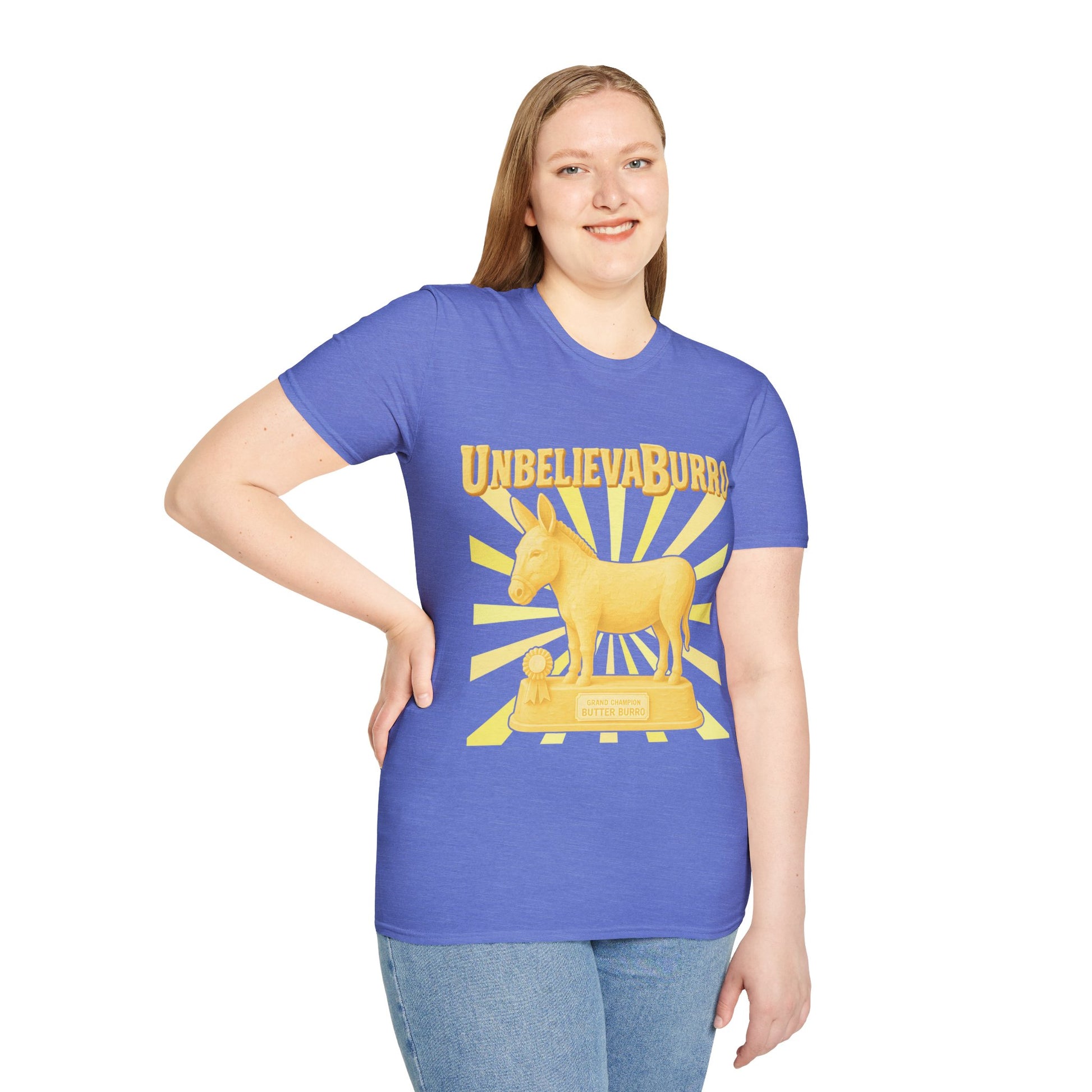 UnbelievaBurro Grand Champion Butter Burro Unisex T-Shirt