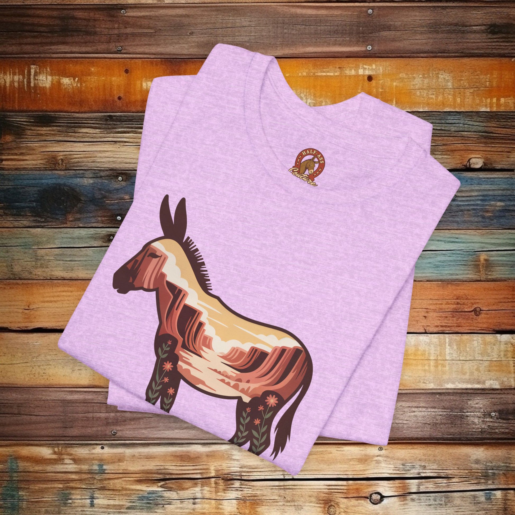 Heather Prism Lilac | Dust & Daydreams — Desert Donkey Jersey T-Shirt | T-Shirt