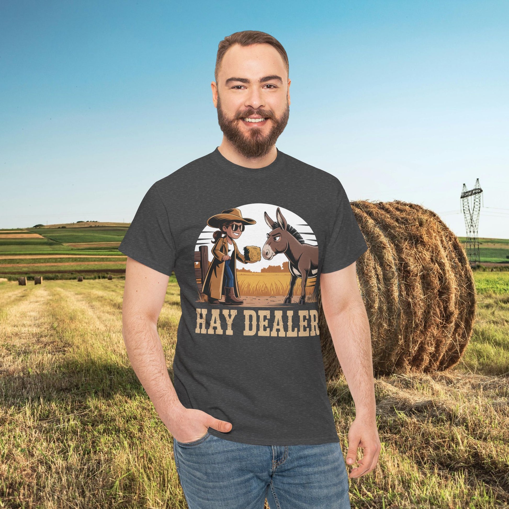 Hay Dealer Unisex Heavy Cotton Tee