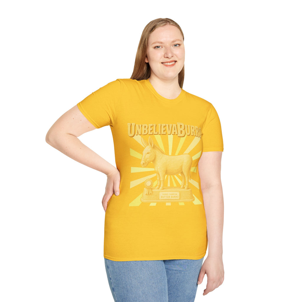 UnbelievaBurro Grand Champion Butter Burro Unisex T-Shirt