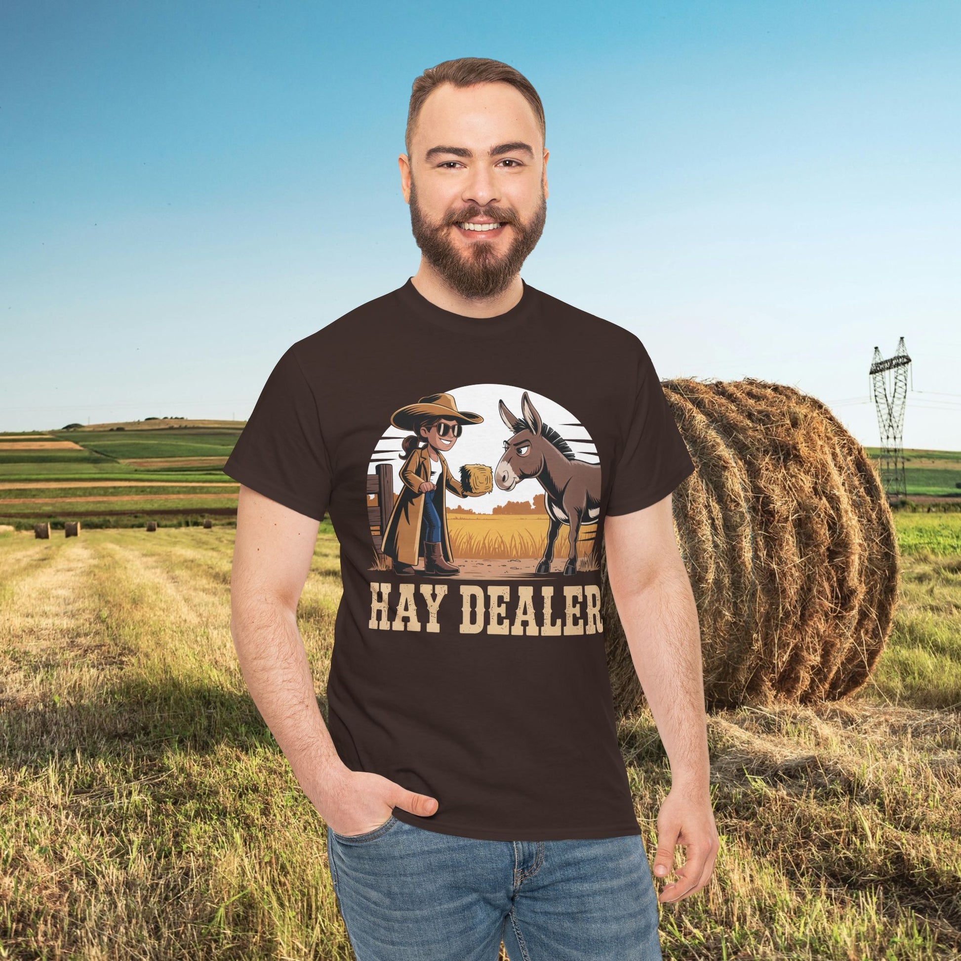 Hay Dealer Unisex Heavy Cotton Tee